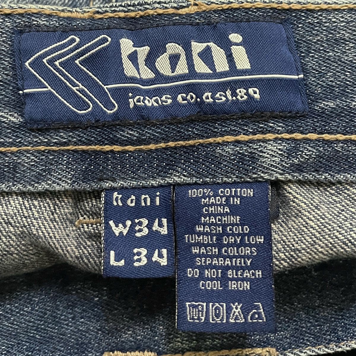 Karl Kani × Vintage Vintage Brand Streetwear Rapper Skater Karl Kani Jo Size US 34 / EU 50 - 11 Thumbnail
