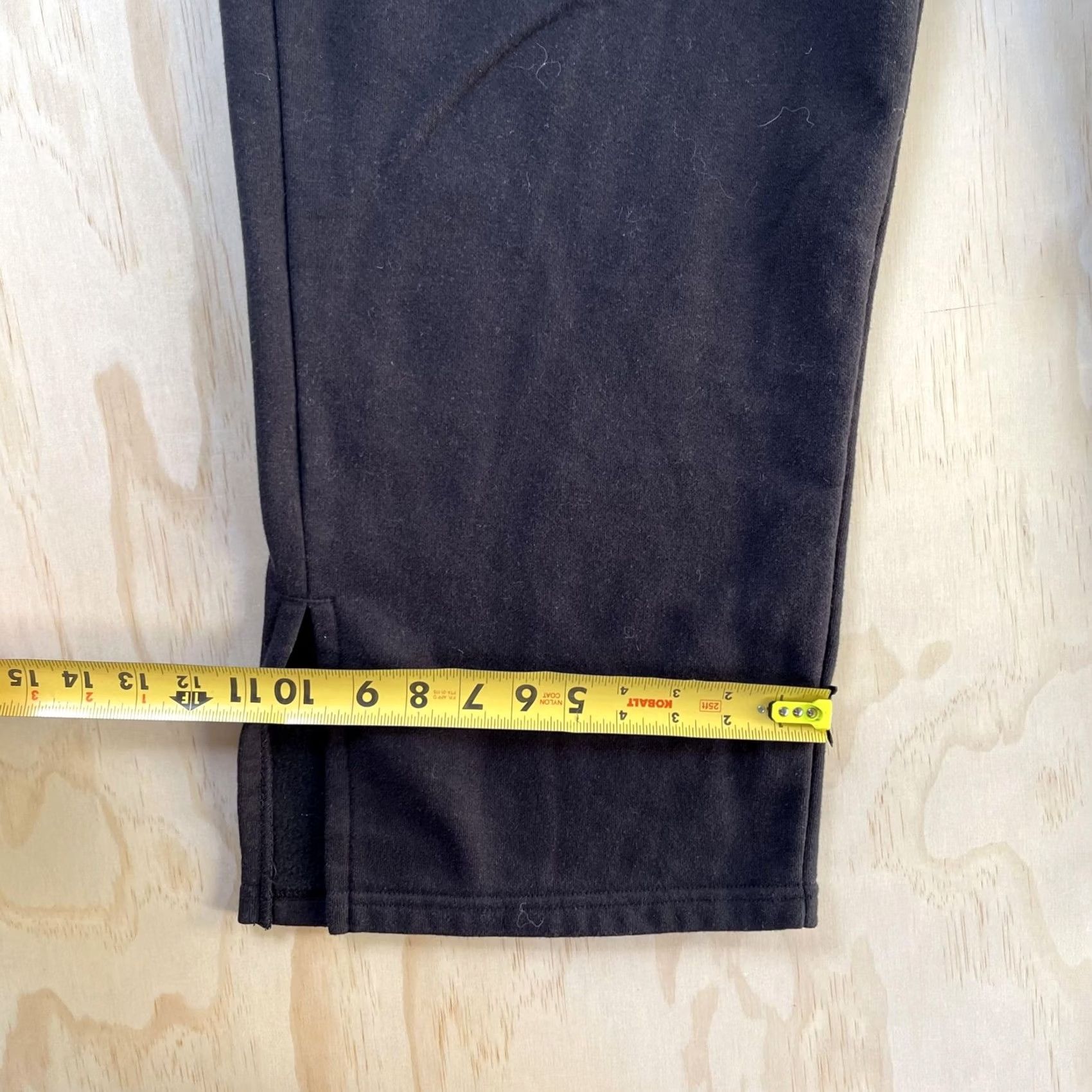 The North Face The North Face Sweatpants XXL Black Fleece Straight Leg Lounge Size 40" / US 18 - 6 Thumbnail