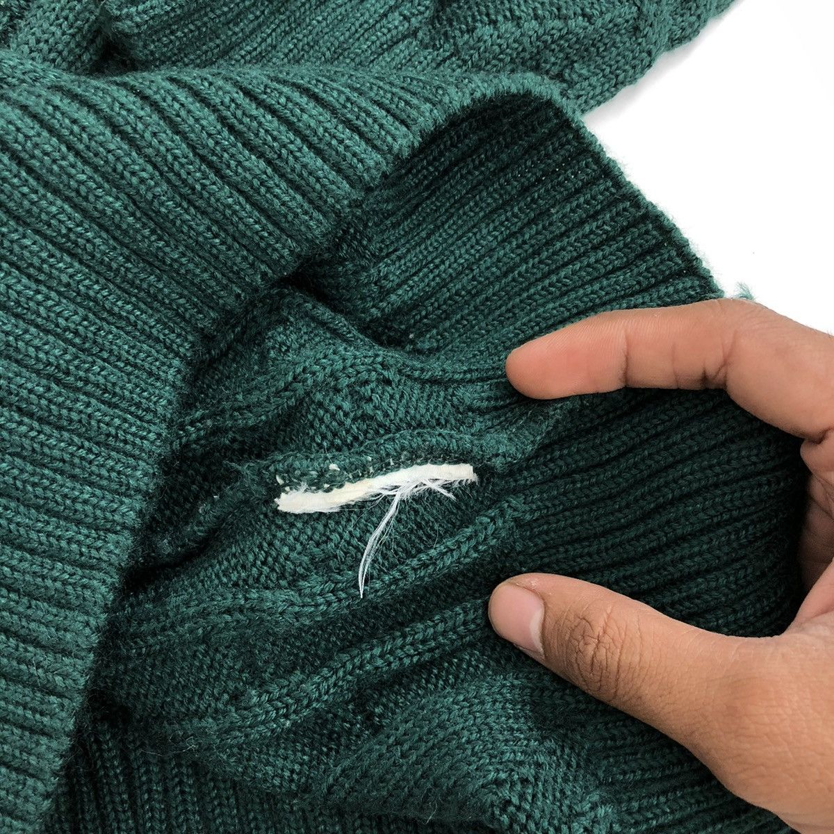 Burberry × Vintage Vintage 80s Burberrys Spell Out Knitwear Sweater Size US XL / EU 56 / 4 - 9 Thumbnail