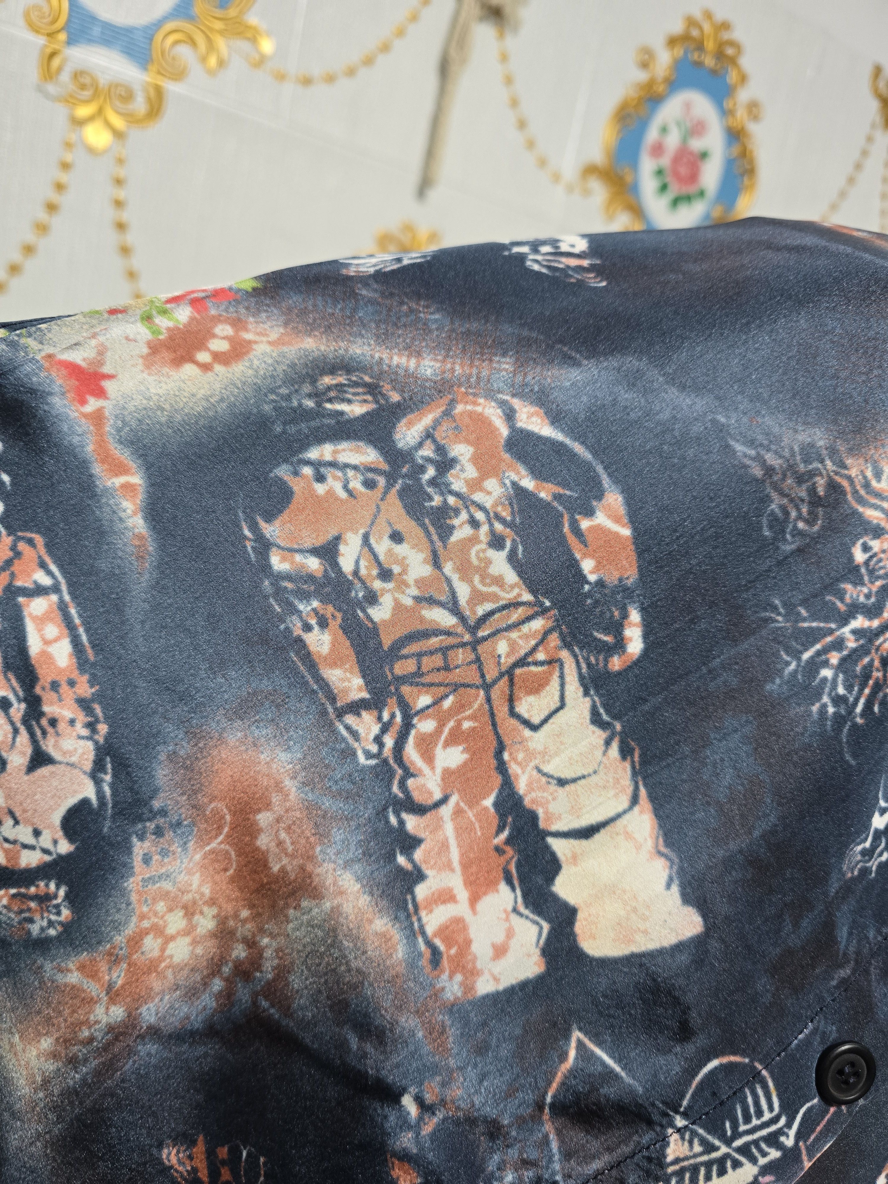 Marithe + Francois Girbaud MARITHE FRANCOIS GIRBAUD Navy Multicolored. 90' 100% silk Size US M / EU 48-50 / 2 - 12 Thumbnail