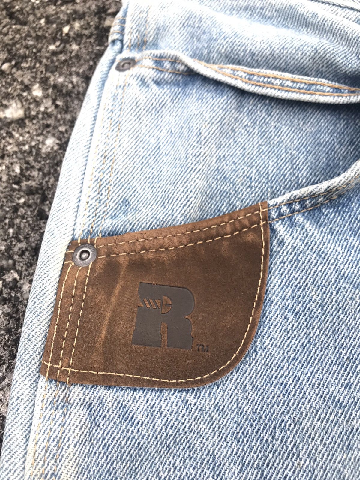 Designer × Wrangler Wrangler Carpenter Y2K Baggy Jeans Size US 29 - 9 Thumbnail