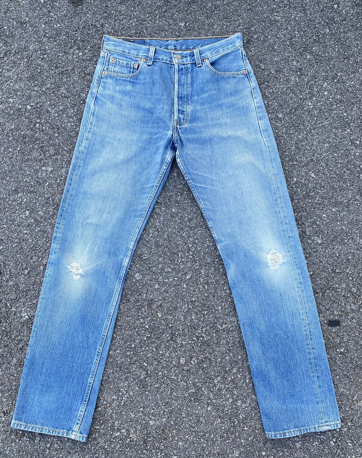 size 30x32 vintage levi's 501 90s made in USA
