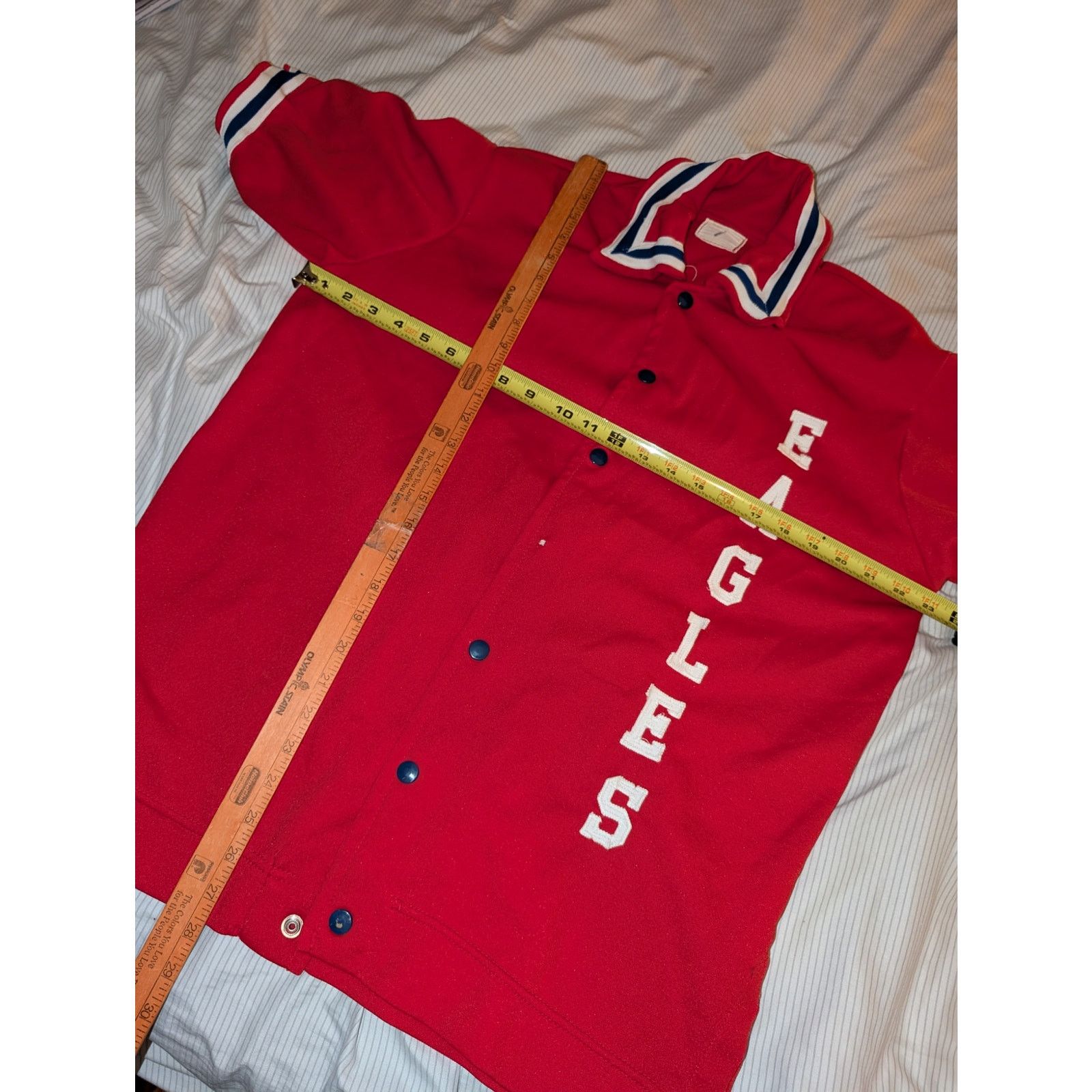 Wilson Vintage 60s Wilson Basketball Warm up Shirt Size 42 Jersey Size US M / EU 48-50 / 2 - 4 Thumbnail