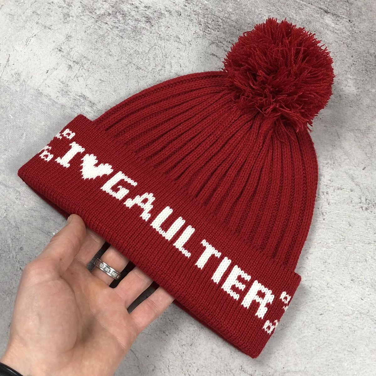 Jean Paul Gaultier Jean Paul Gaultier Beanie Pom Hat Size ONE SIZE - 3 Thumbnail