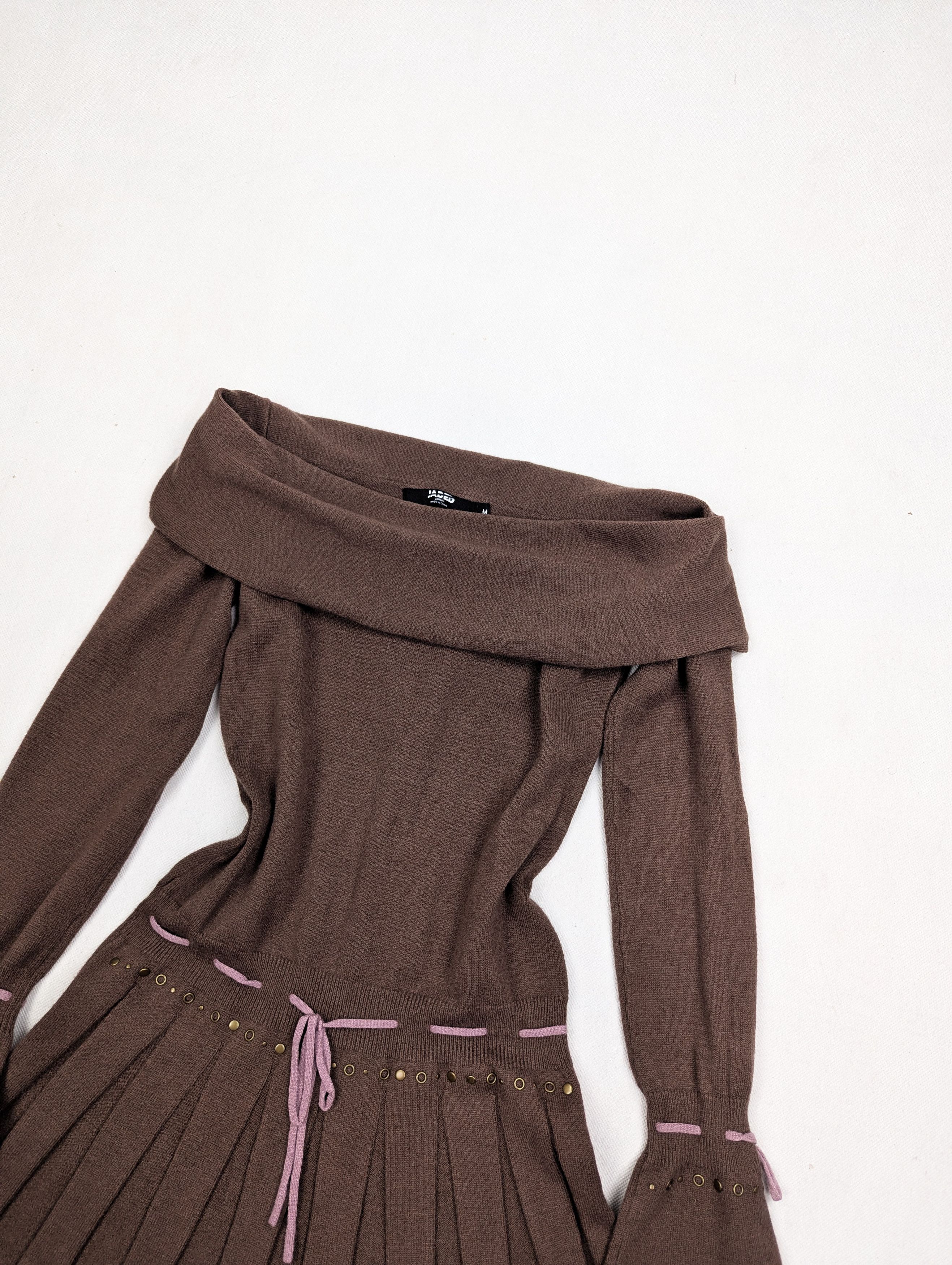 Jaded London Jaded london sienna serena mini brown dress M Size M / US 6-8 / IT 42-44 - 2 Thumbnail