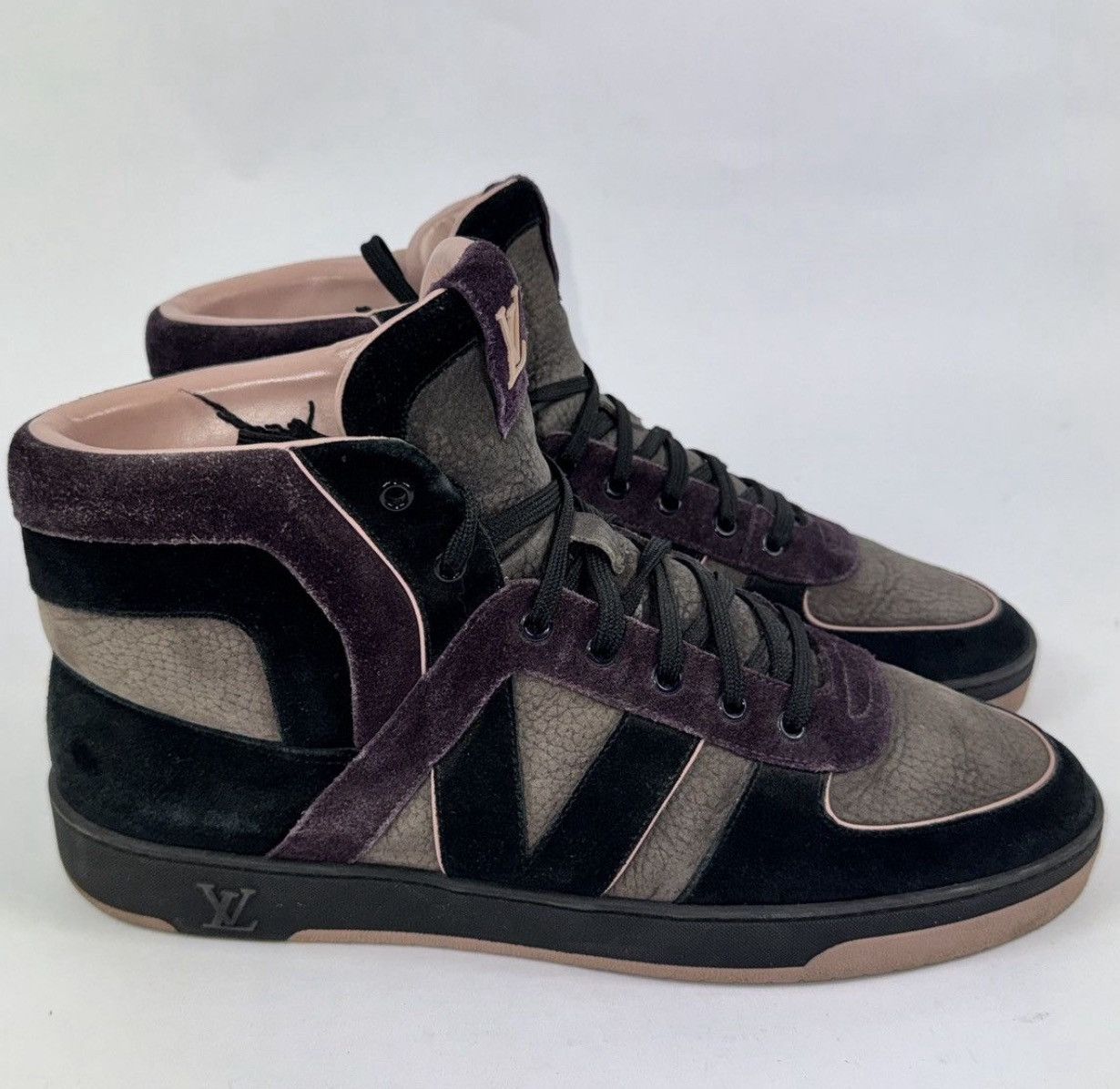 Louis Vuitton TRIBE HIGH TOP SNEAKERS Size US 8.5 / EU 41-42 - 1 Thumbnail