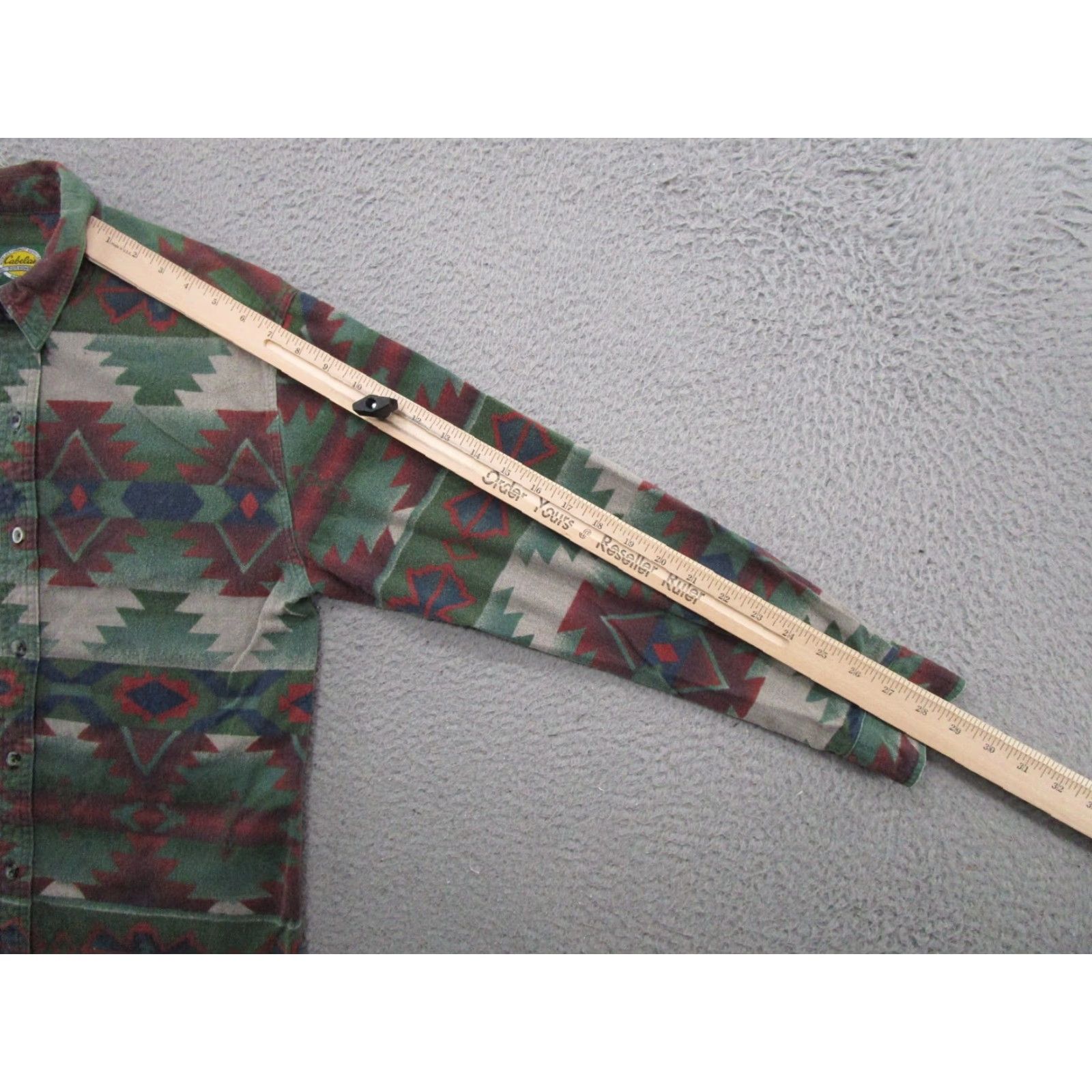 Vintage Cabela's Women's Button-Up Flannel Shirt Size S / US 4 / IT 40 - 7 Thumbnail