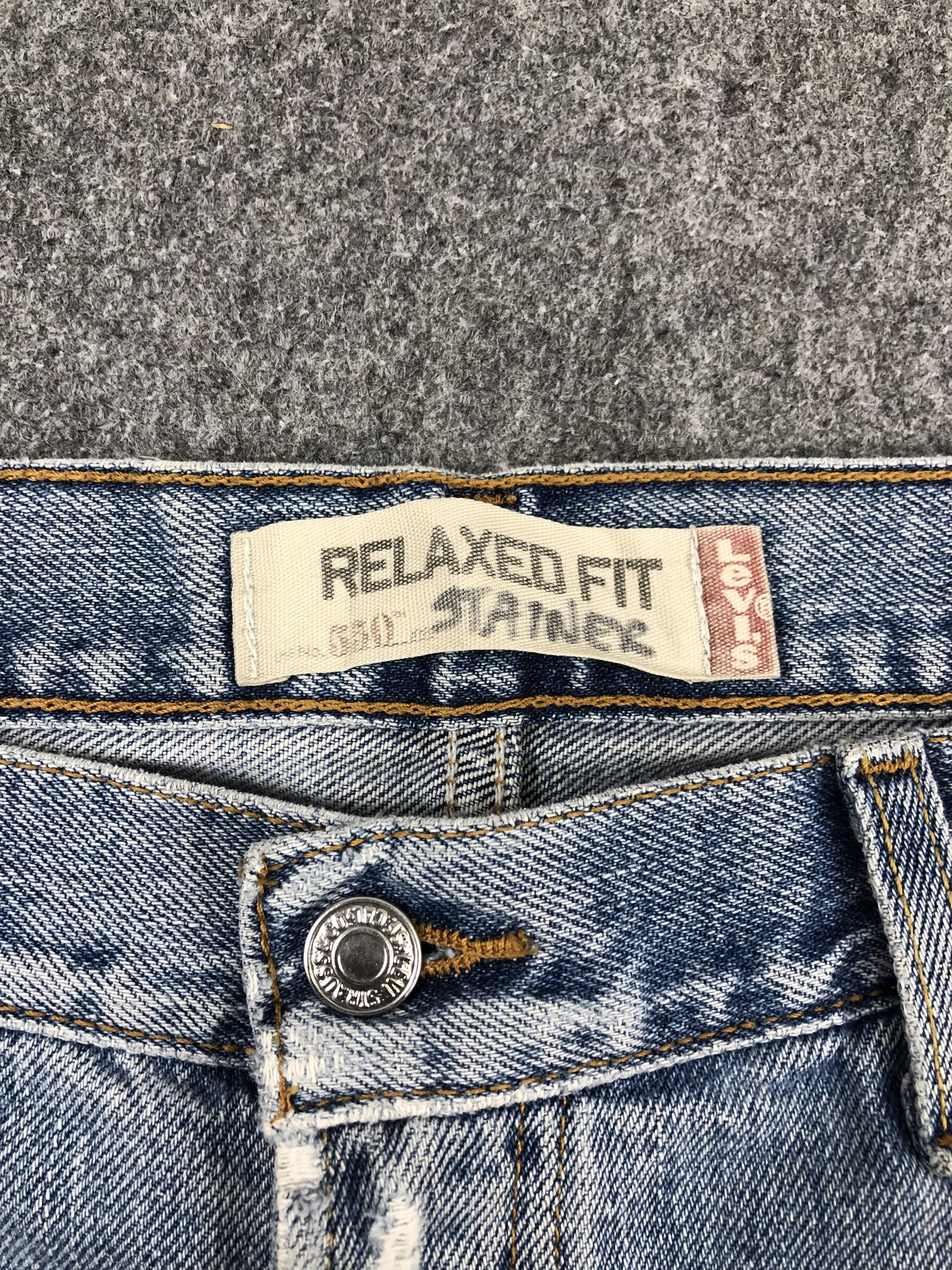 Levi's Vintage Levis 550 Relaxed Fit Jeans DPP0231 Size US 37 - 10 Thumbnail
