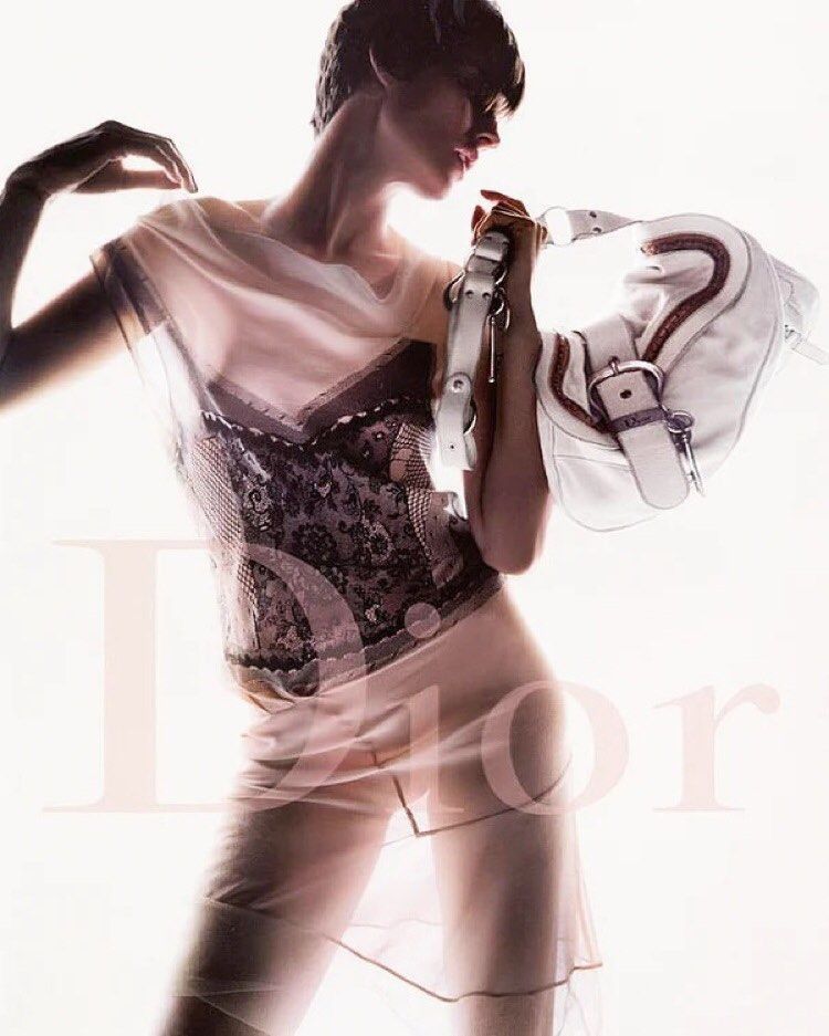 image of Dior x John Galliano Ss 2006 Trompe L'oeil Lace T-Shirt in Pink, Women's (Size Medium)