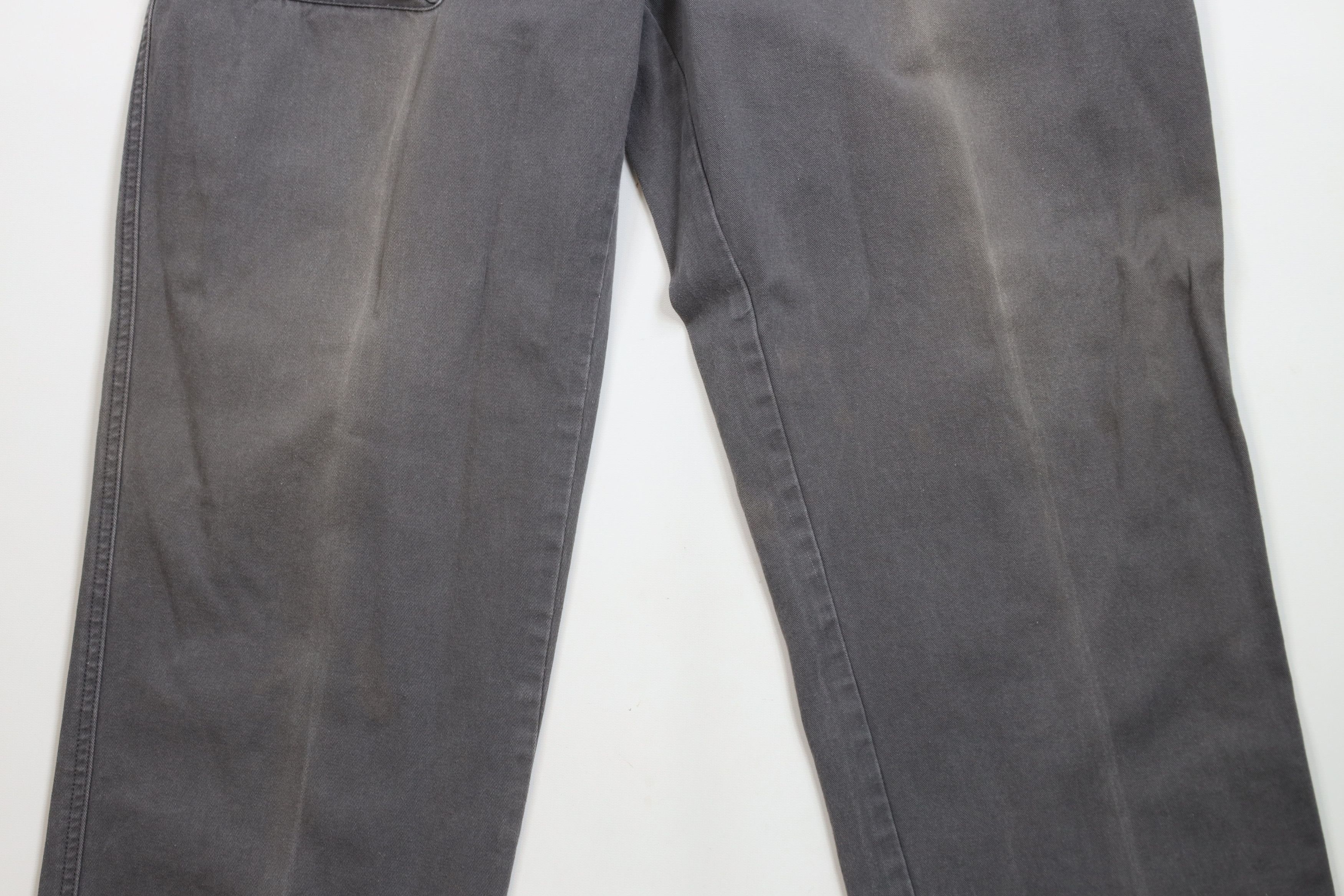 Vintage Vintage 90s Streetwear Baggy Wide Leg Cargo Pants Gray Size US 40 / EU 56 - 3 Thumbnail