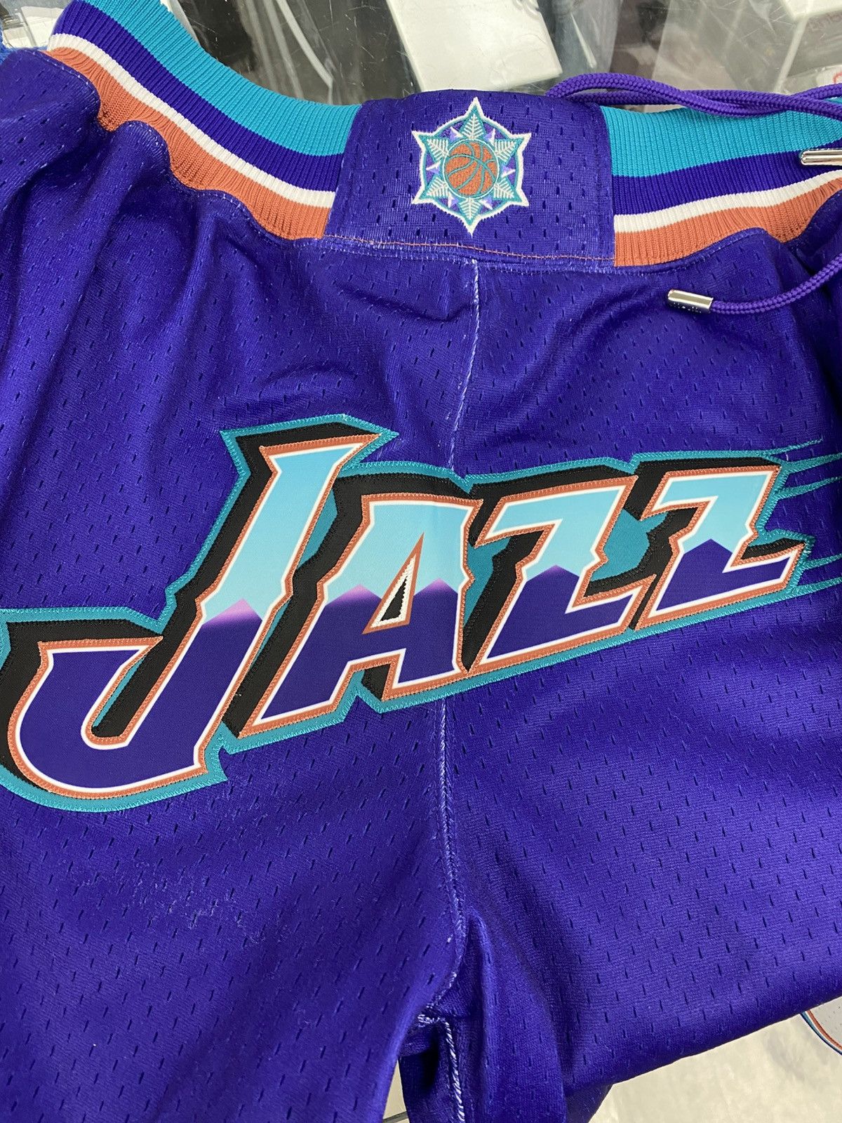 Just Don Just Don Utah jazz shorts purple road small authentic Size US 30 / EU 46 - 11 Thumbnail
