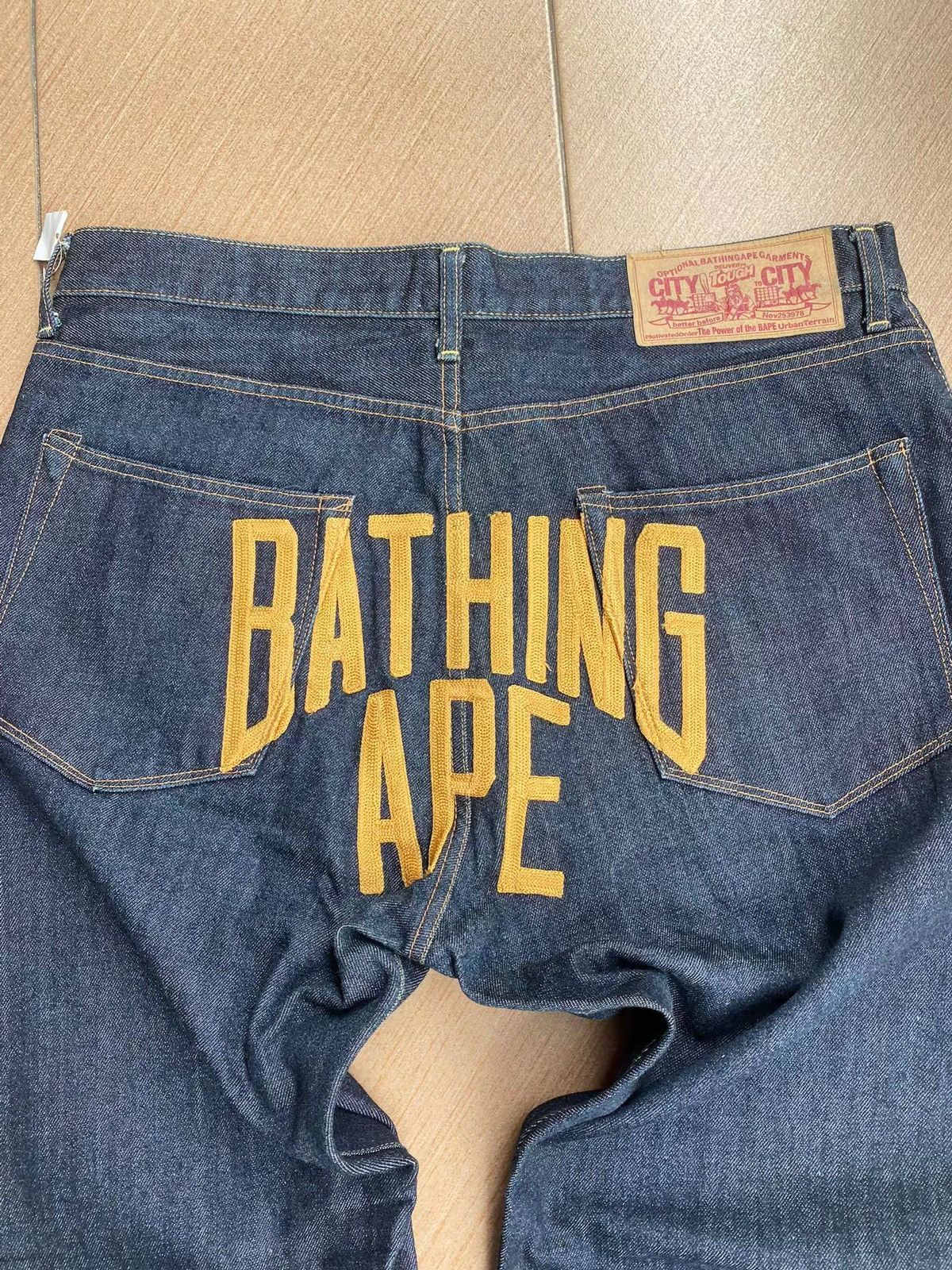 Bape A Bathing Ape denim Size US 36 / EU 52 - 4 Thumbnail