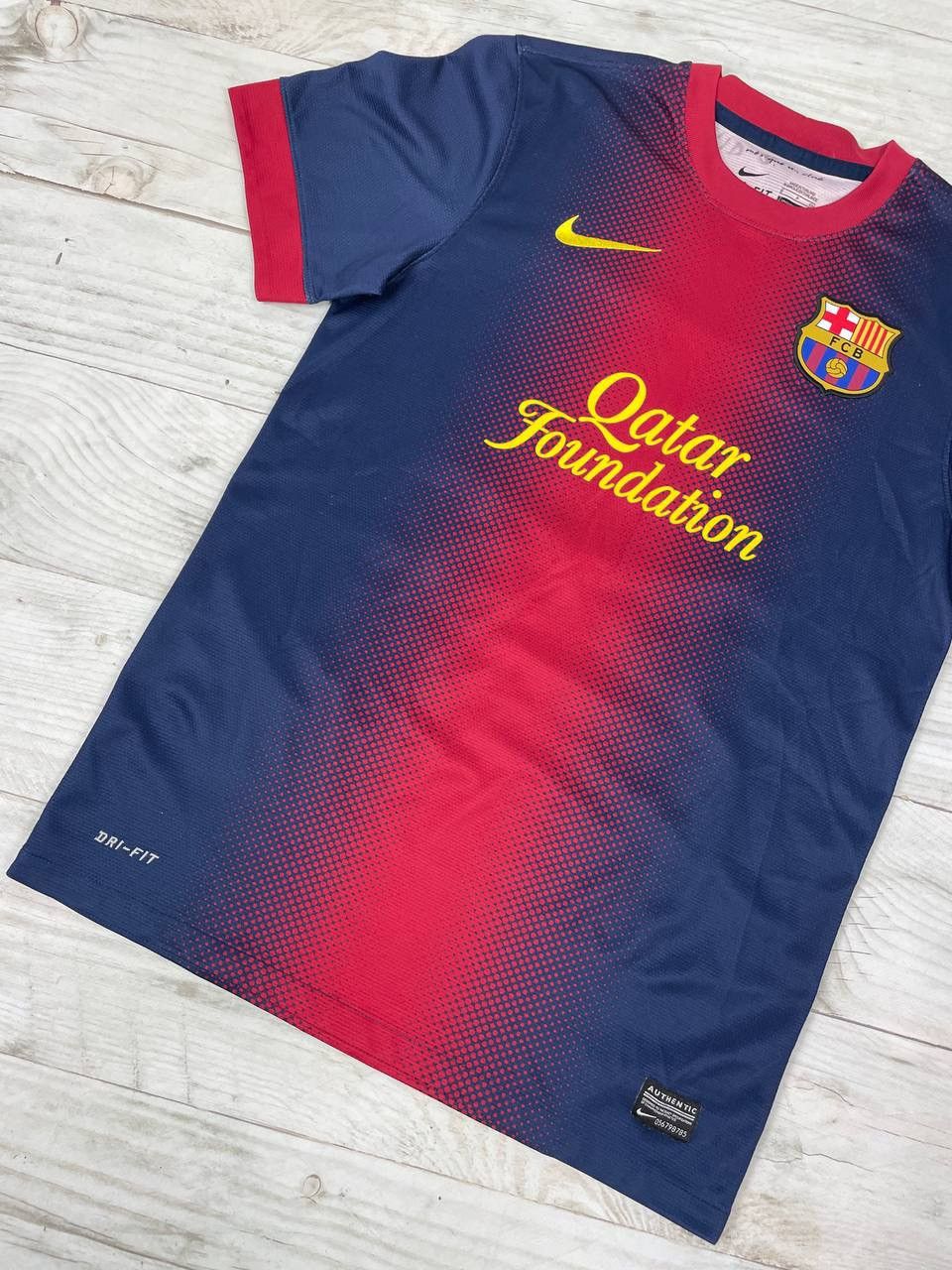 Nike Nike Barcelona 2012 2013 Messi #10 Player Issue Jersey Size US S / EU 44-46 / 1 - 7 Thumbnail