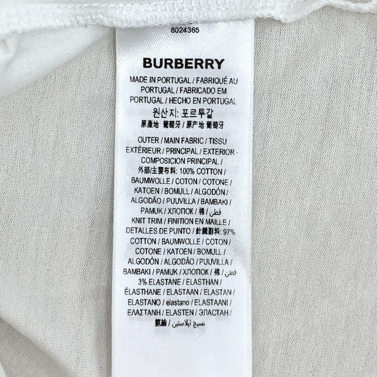 Burberry Burberry White Cupid Print Short Sleeve T-shirt K26WX Size US S / EU 44-46 / 1 - 7 Thumbnail