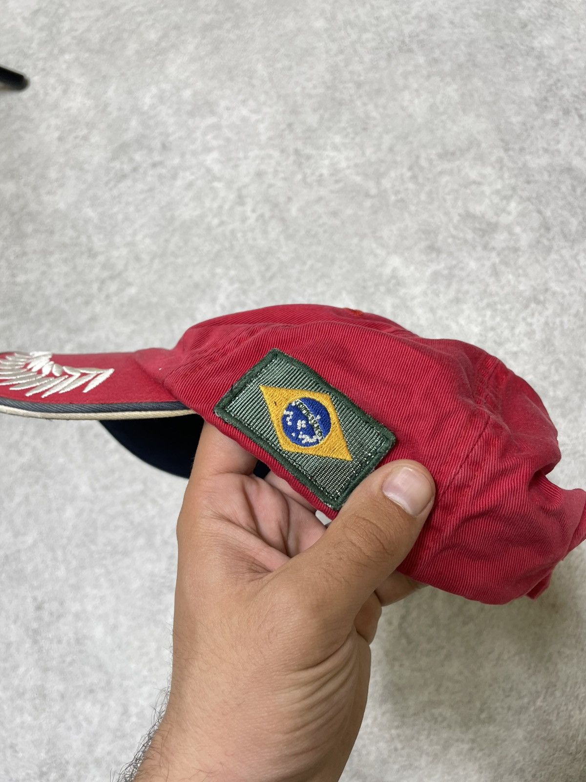 Ferrari × Formula 1 Brazil 2000 F1 World Champion Michael Schumacher Ferrari Cap Size ONE SIZE - 4 Thumbnail