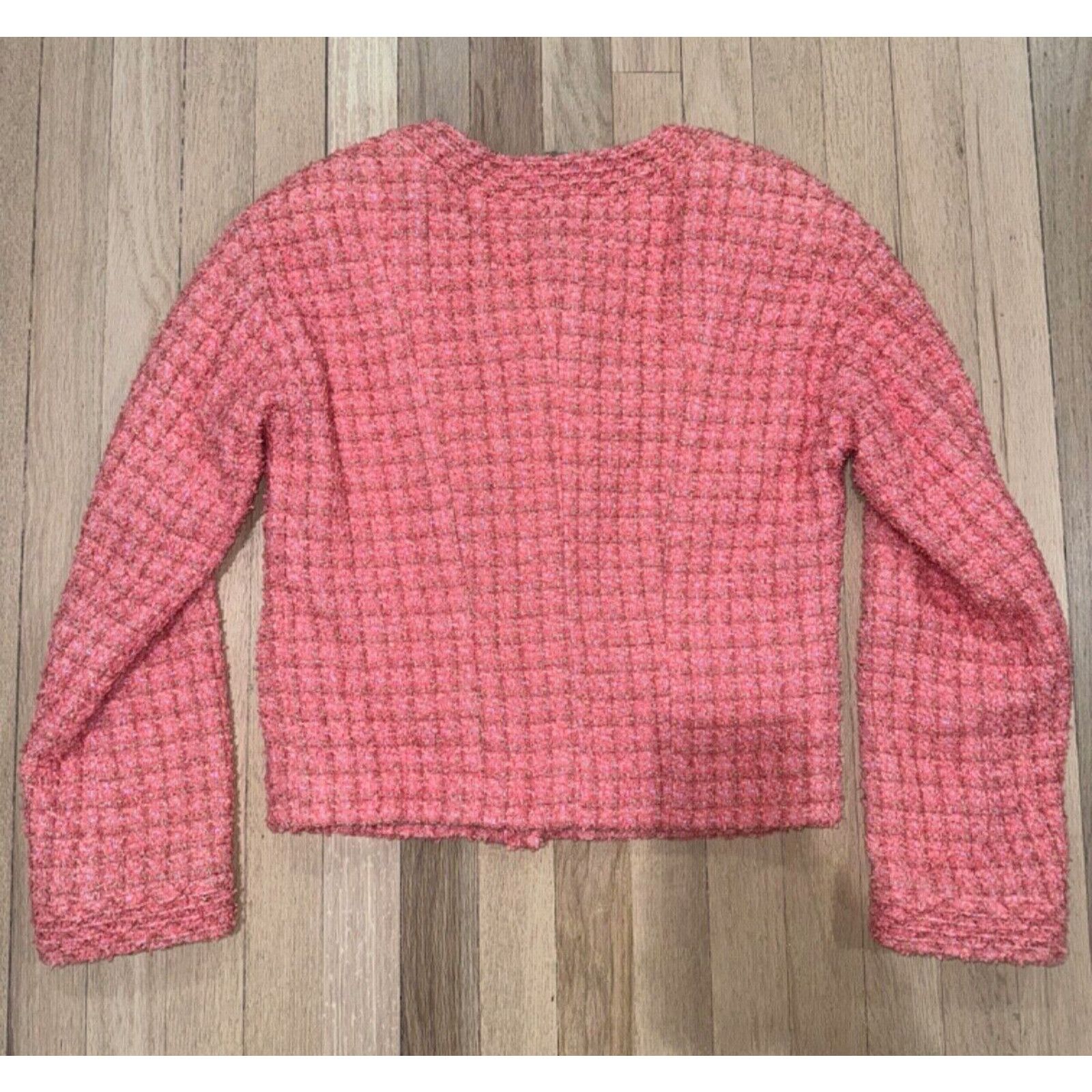 Chanel Chanel Button Runway Long Sleeve Tweed Jacket 42 Size M / US 6-8 / IT 42-44 - 19 Thumbnail