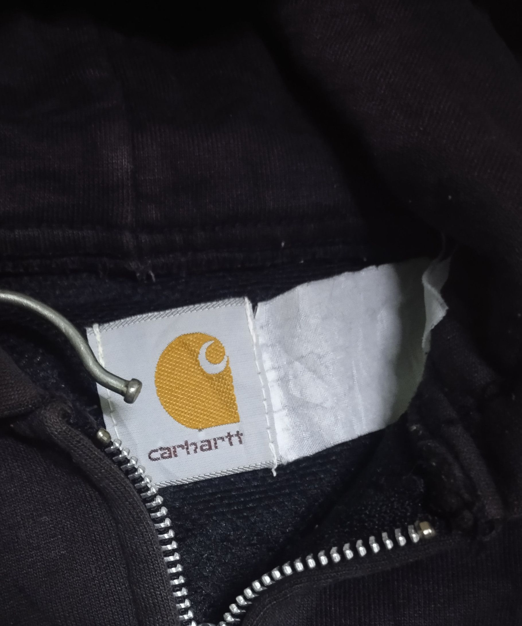 Carhartt × Vintage Vintage Carhartt Zipper Hoodie Sun Faded Black Size US S / EU 44-46 / 1 - 11 Thumbnail