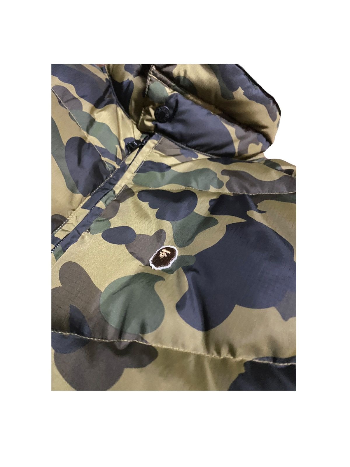 Bape BAPE Puffer Down Jacket Green camo Size US L / EU 52-54 / 3 - 3 Thumbnail