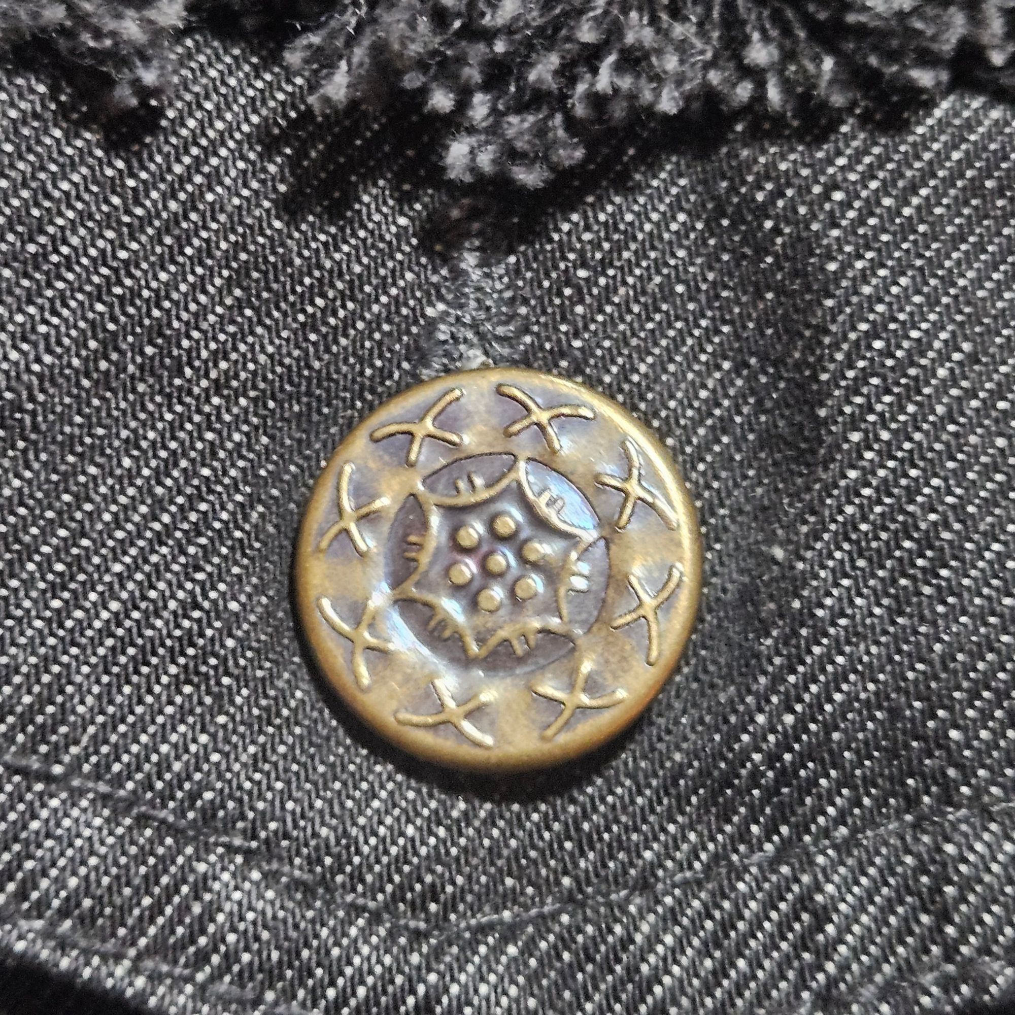 Other EUC Judith March Women Denim Jacket S Frayed Hem Boho Multic Size S / US 4 / IT 40 - 5 Thumbnail