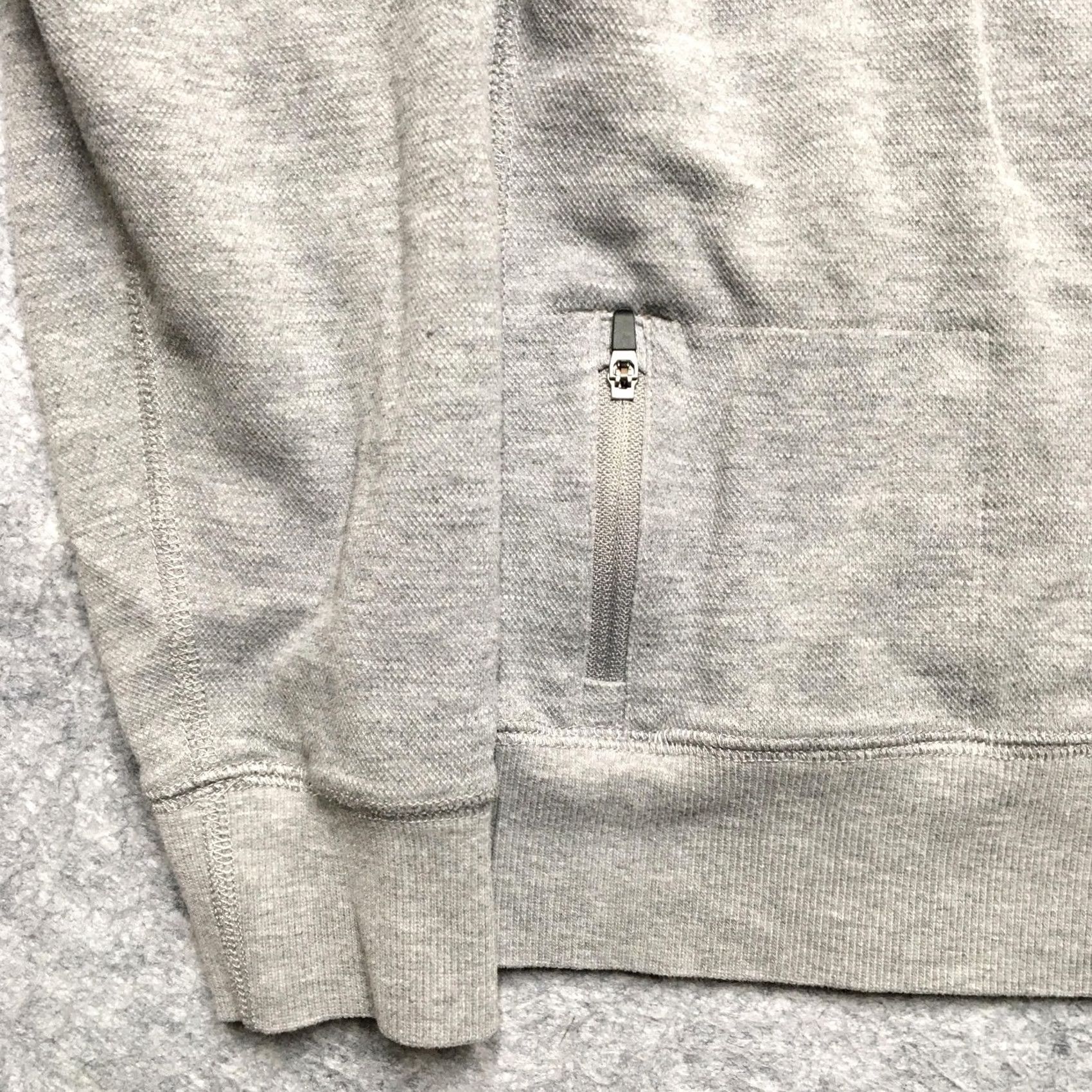 Vuori Vuori Sweatshirt Men S Gray Jersey Pullover Zip Pocket Crew Neck Minimalist Size US S / EU 44-46 / 1 - 4 Thumbnail