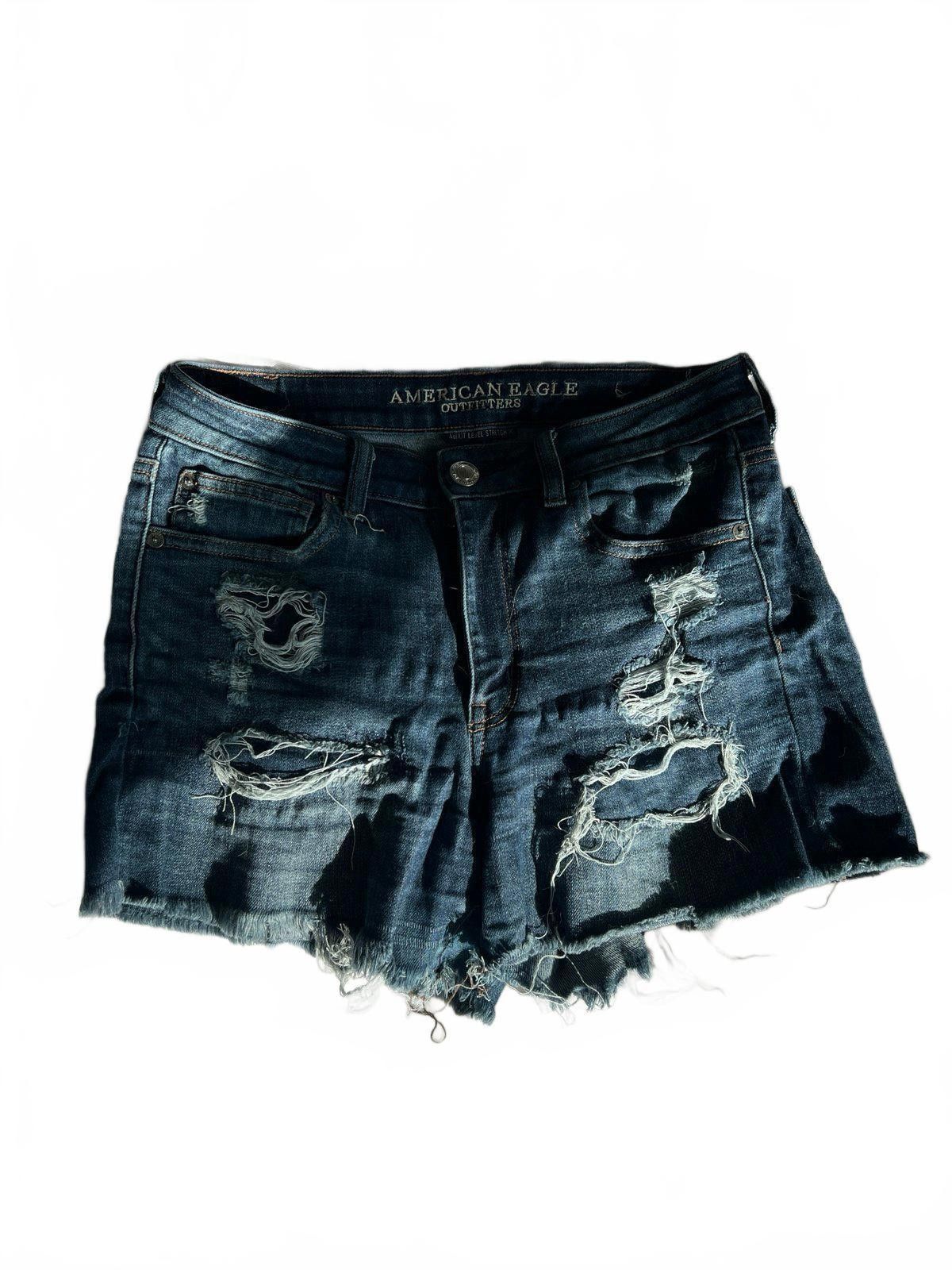 American Eagle Outfitters American Eagle High Rise Shortie Sz 8 Size 32" / US 10 / IT 46 - 1 Thumbnail