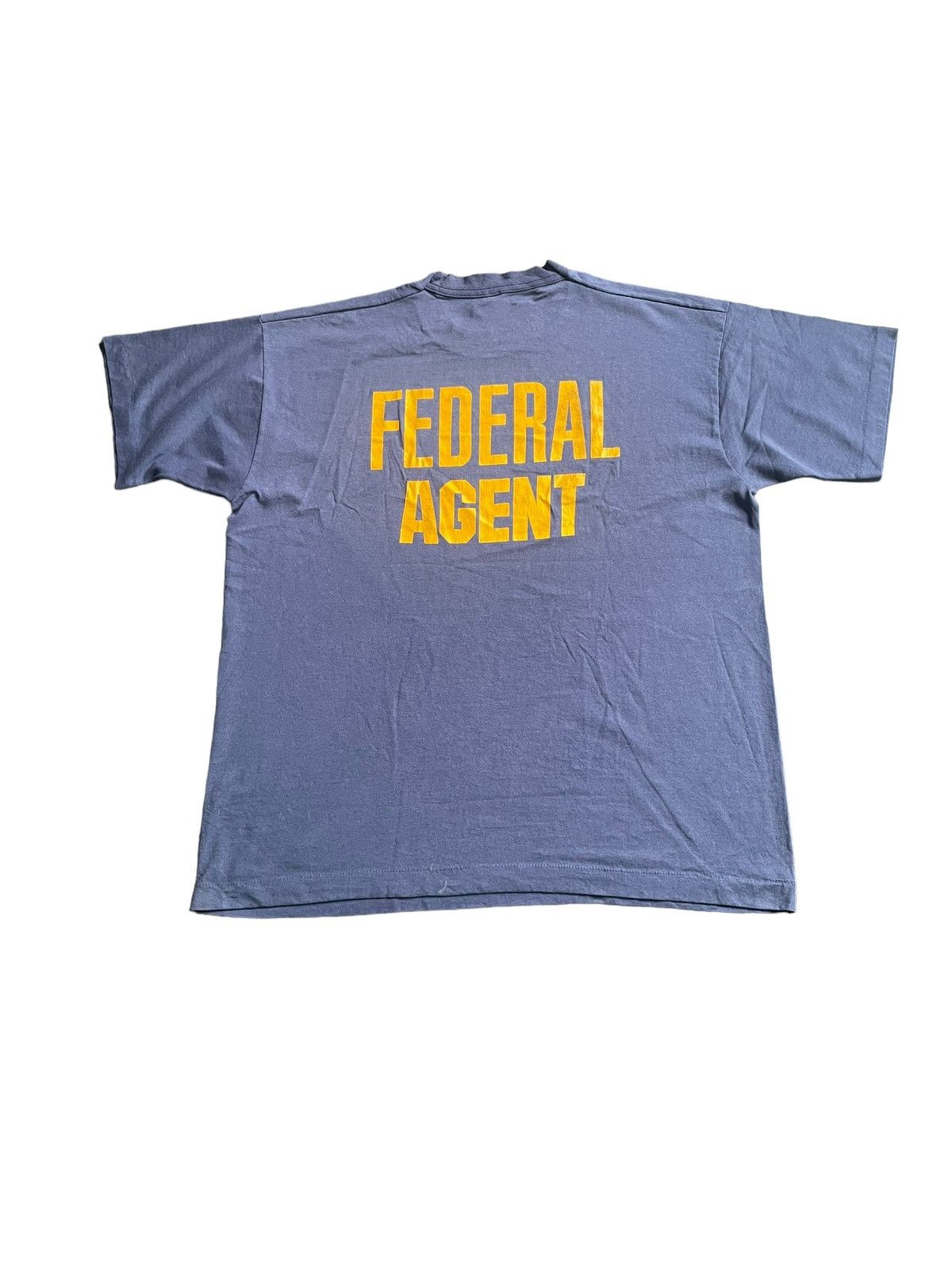 Fruit Of The Loom Vintage Us Customs Federal Agent Size US XL / EU 56 / 4 - 7 Thumbnail