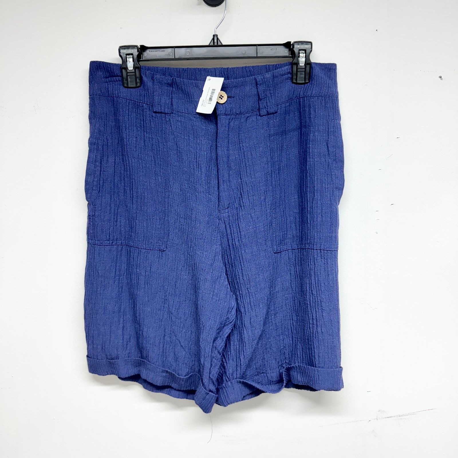 Other Soft Surroundings Shorts High Rise 42x9.5 Cuff Zip Up Size M Size US 30 / EU 46 - 2 Thumbnail