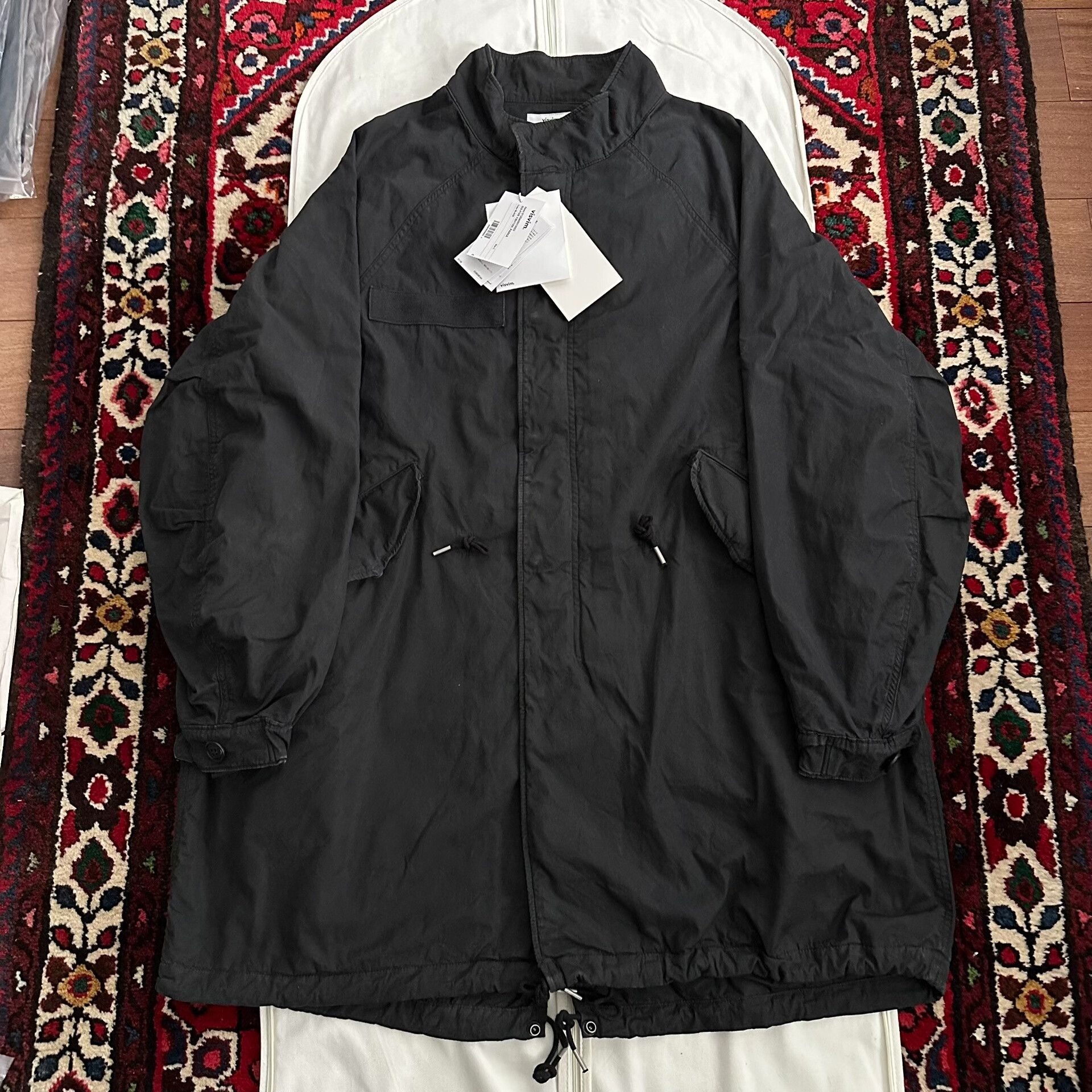 Visvim Visvim Mud Dyed Patterson Overcoat (C/NY) Size 1 OD | Grailed