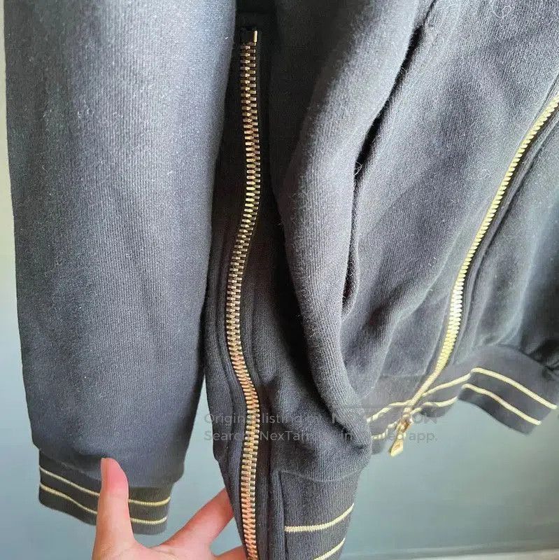 Balmain Balmain Black Cotton Hoodie for Men . Size US XS / EU 42 / 0 - 4 Thumbnail