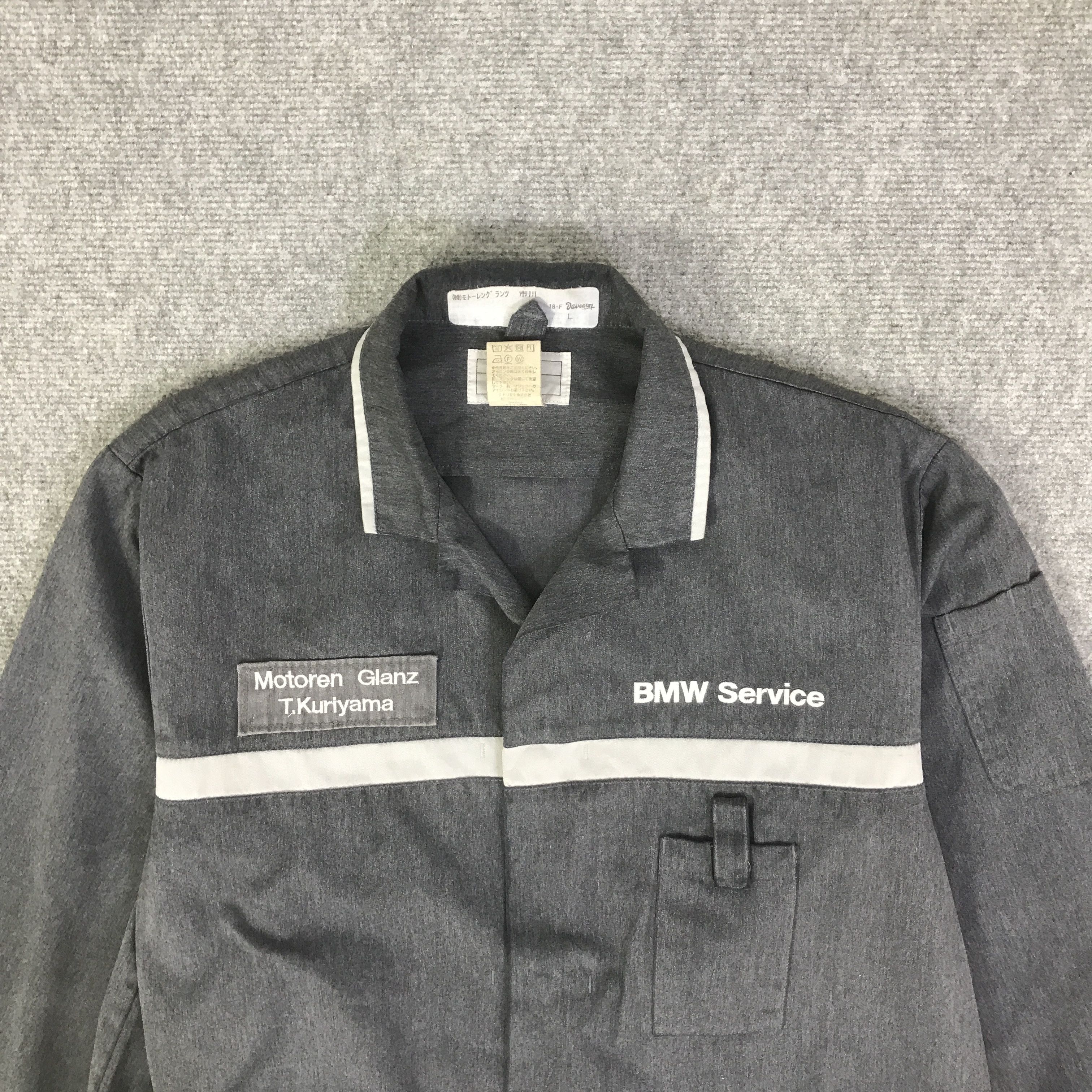 Japanese Brand BMW SERVICE RACING JACKET K98B13 Size US L / EU 52-54 / 3 - 2 Thumbnail