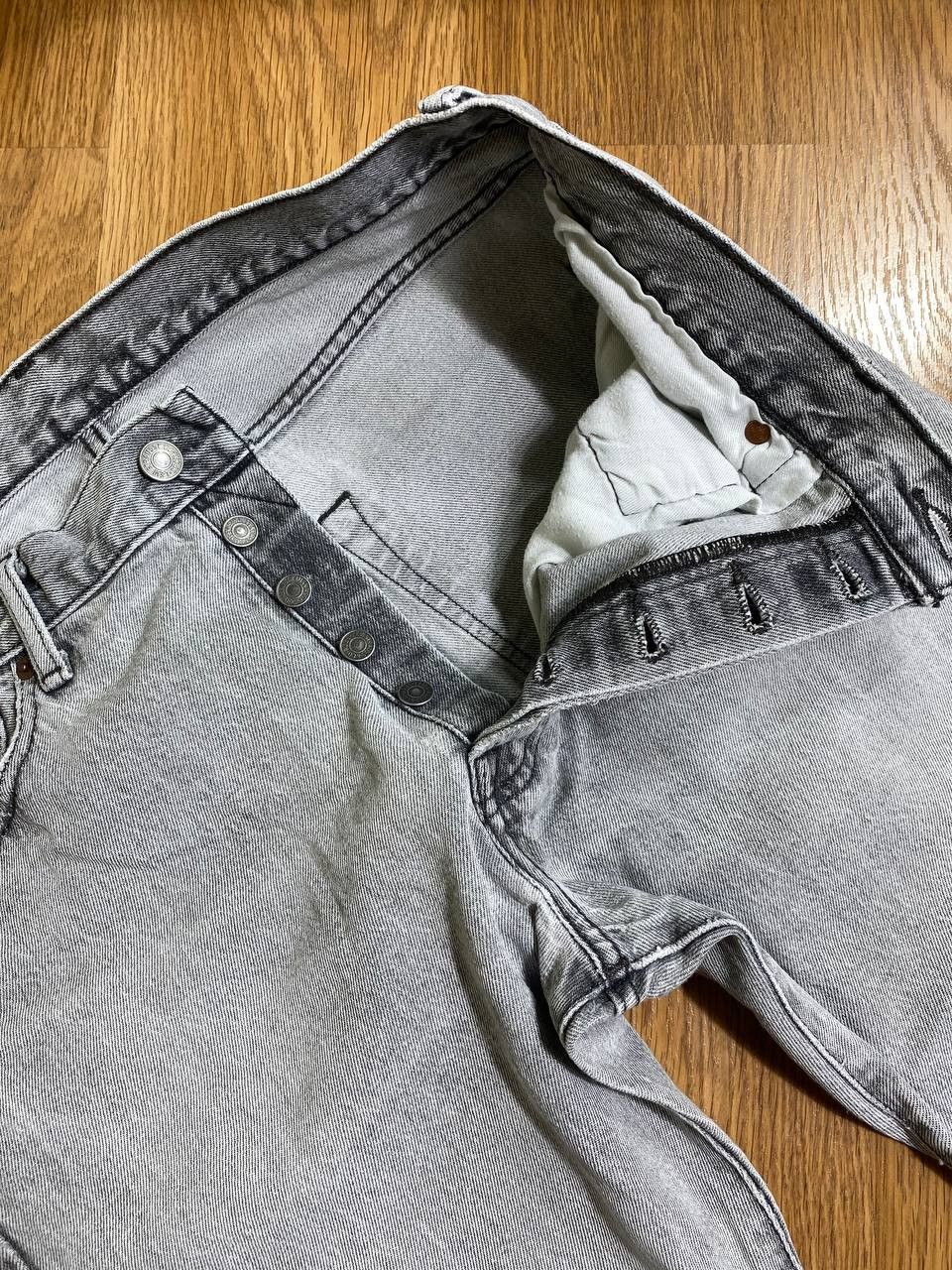 Levi's Vintage Levis 501 Super Gray Jeans Size US 33 - 8 Thumbnail