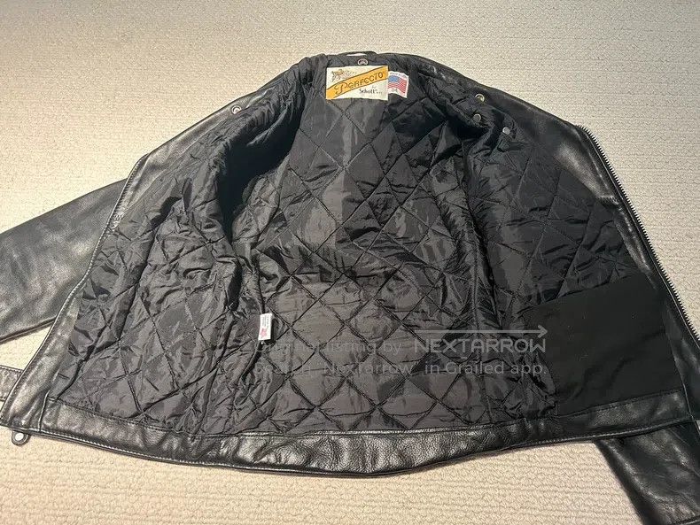 Schott Schott 618 leather jacket talon zipper Size US XS / EU 42 / 0 - 3 Thumbnail