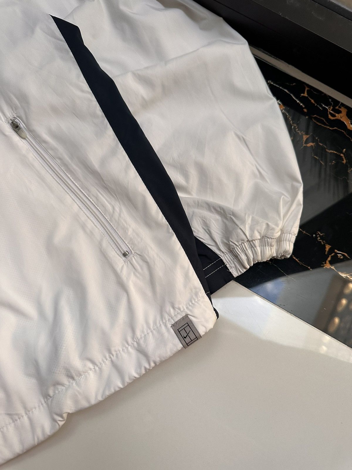 Nike × Vintage NIKE COURT VINTAGE DOUBLE LOGO STREETWEAR LIGHT JACKET Size US M / EU 48-50 / 2 - 6 Thumbnail