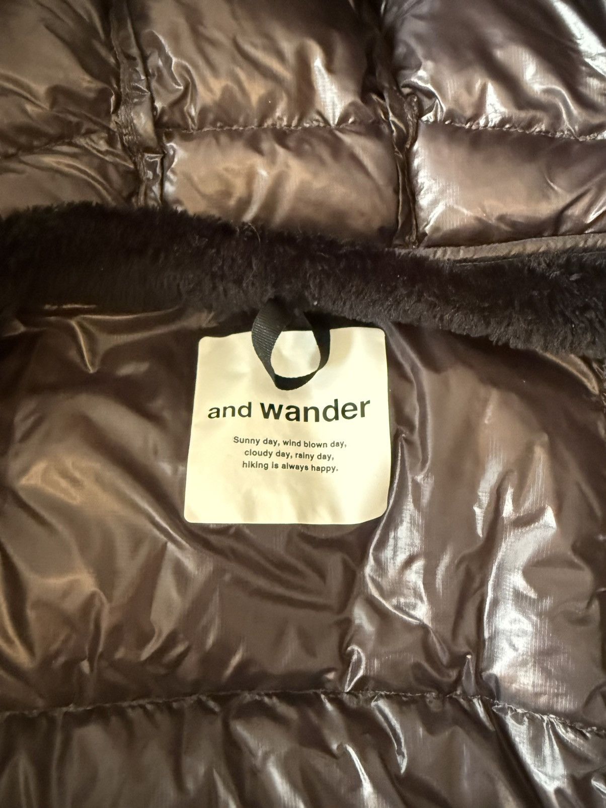 And Wander Brand new And Wander hooded down jacket Size US L / EU 52-54 / 3 - 3 Thumbnail