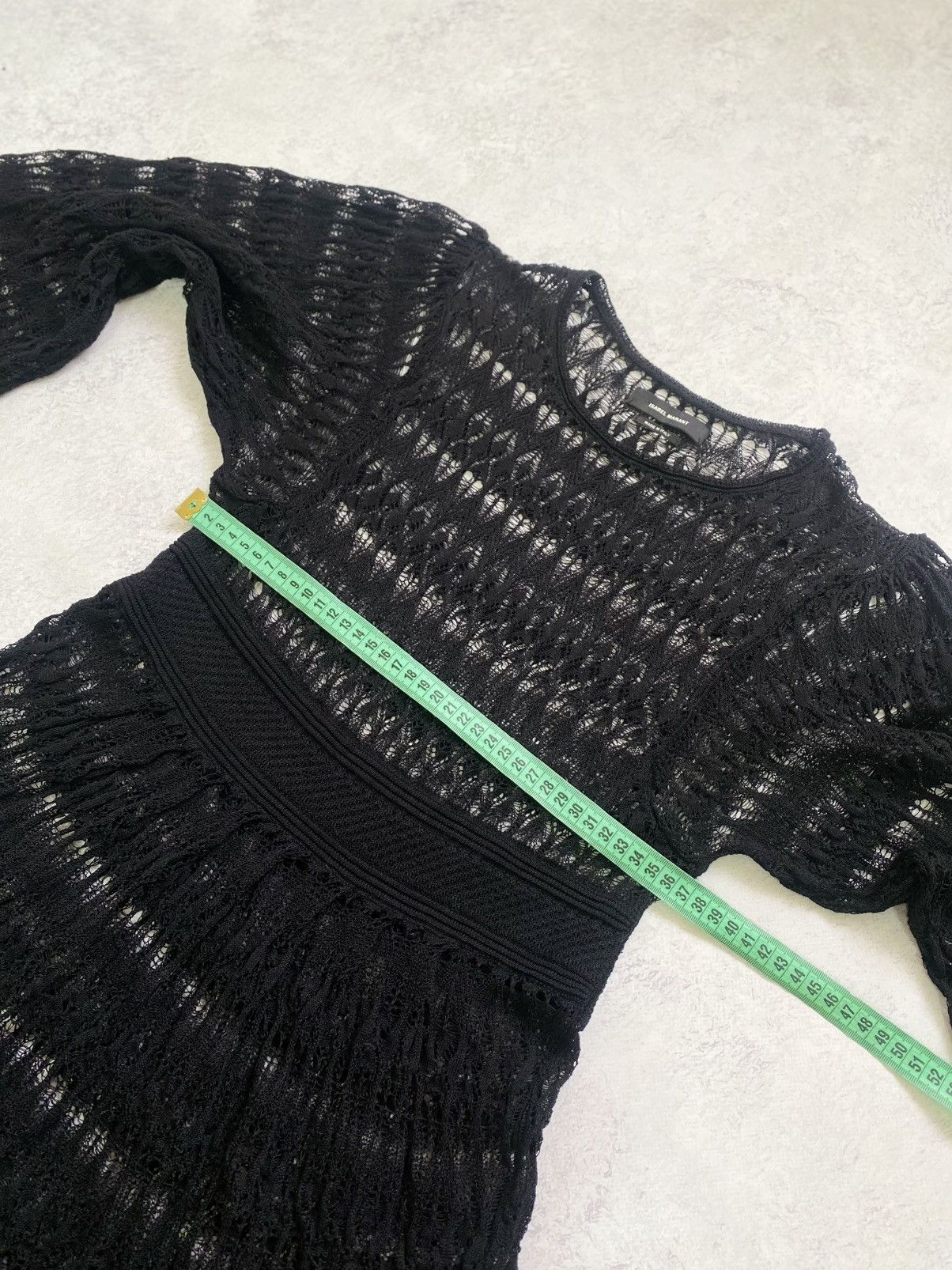Isabel Marant Isabel Marant Black Lace Slip Knee Lenght Dress Size 40 Size S / US 4 / IT 40 - 10 Thumbnail