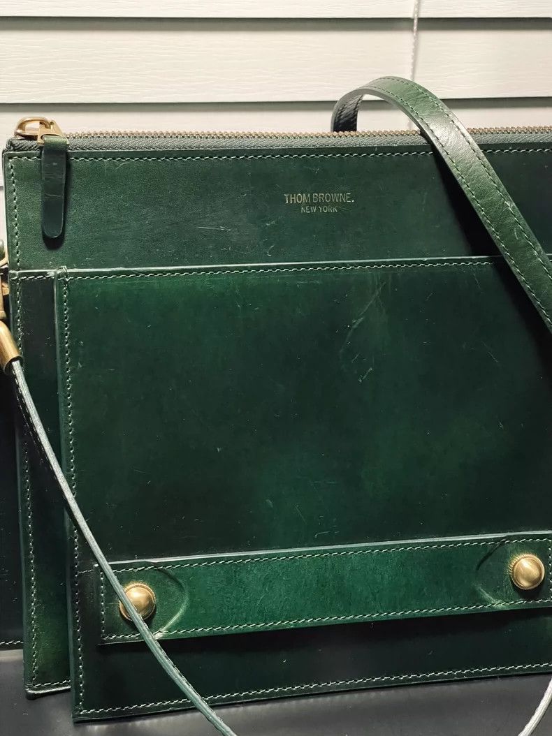 Thom Browne Thom Browne Size OSShoulder bag clutch bag organ bag commut Size ONE SIZE - 3 Thumbnail