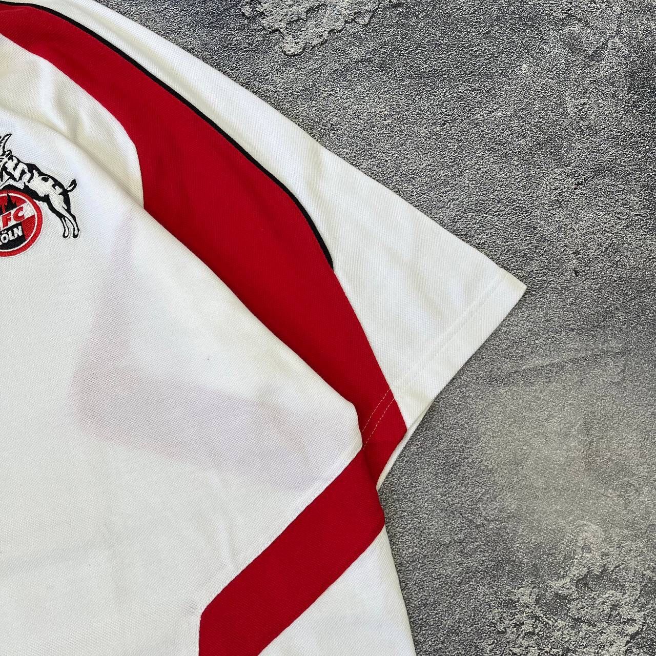 Reebok VTG Men's FC Koln Reebok 2010/2011 Cotton Polo Football Size US XL / EU 56 / 4 - 11 Thumbnail