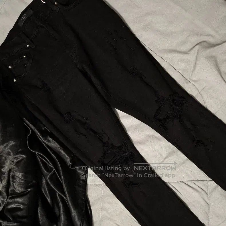 Amiri Amiri Size 29 Knee damage jeans Size US 29 - 7 Thumbnail