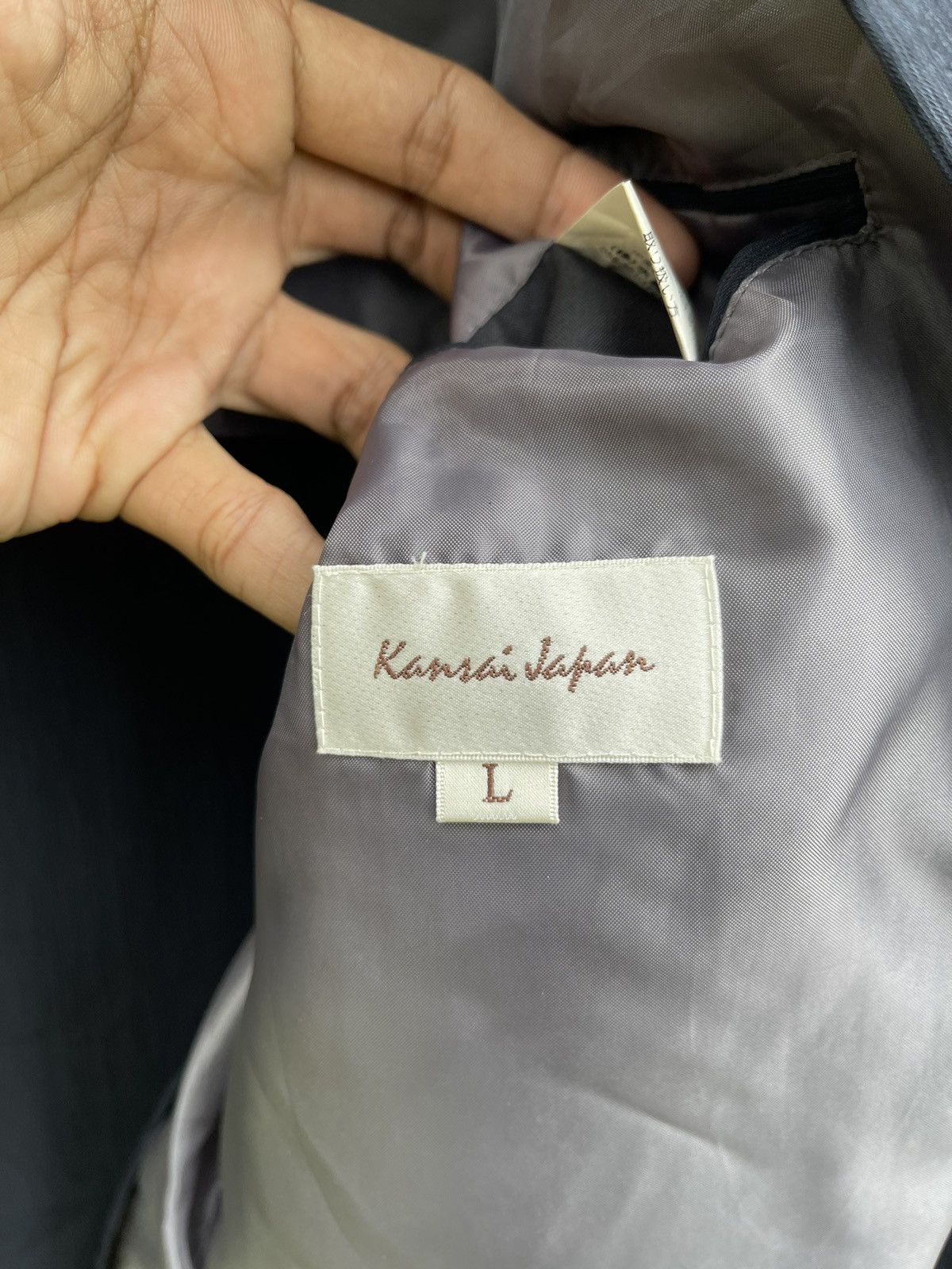 Designer Kansai Japan Work Jacket Style Blazer L Size US L / EU 52-54 / 3 - 16 Thumbnail