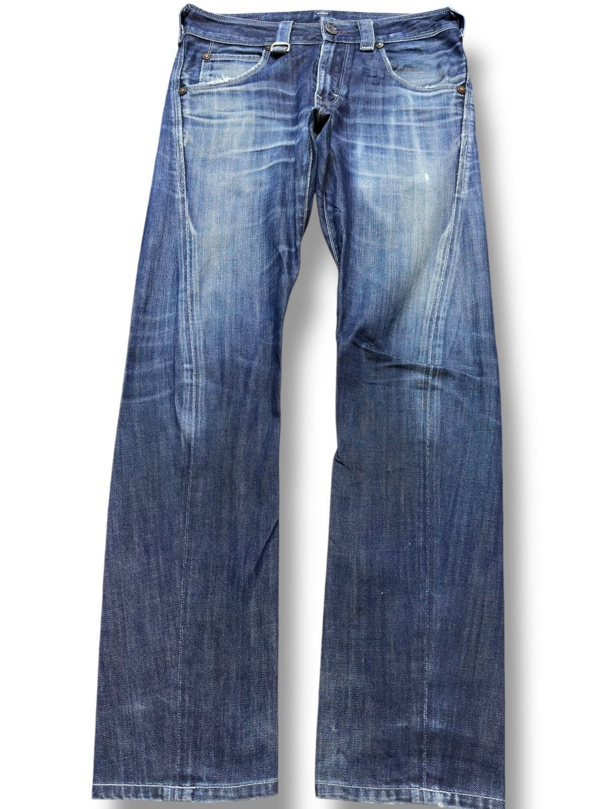 Engineered Garments × Levi's Vintage Levi’s Engineered Garments Twisted Leg Denim Size US 31 - 1 Thumbnail
