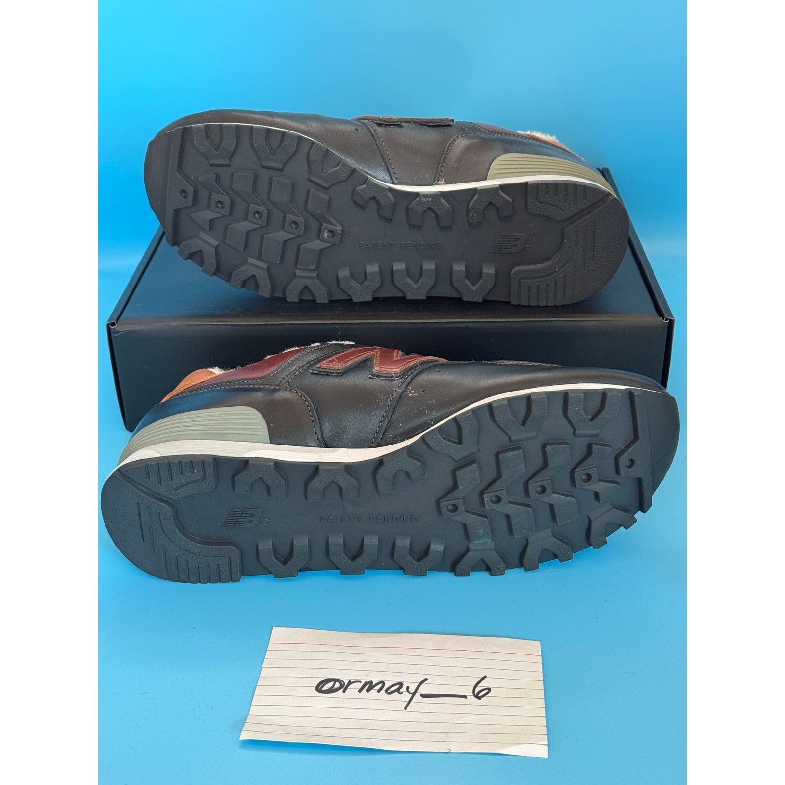 New Balance vtg New Balance 576 the "Aviator" Jacket Series m8 w9.5 Size US 8.5 / EU 41-42 - 11 Thumbnail