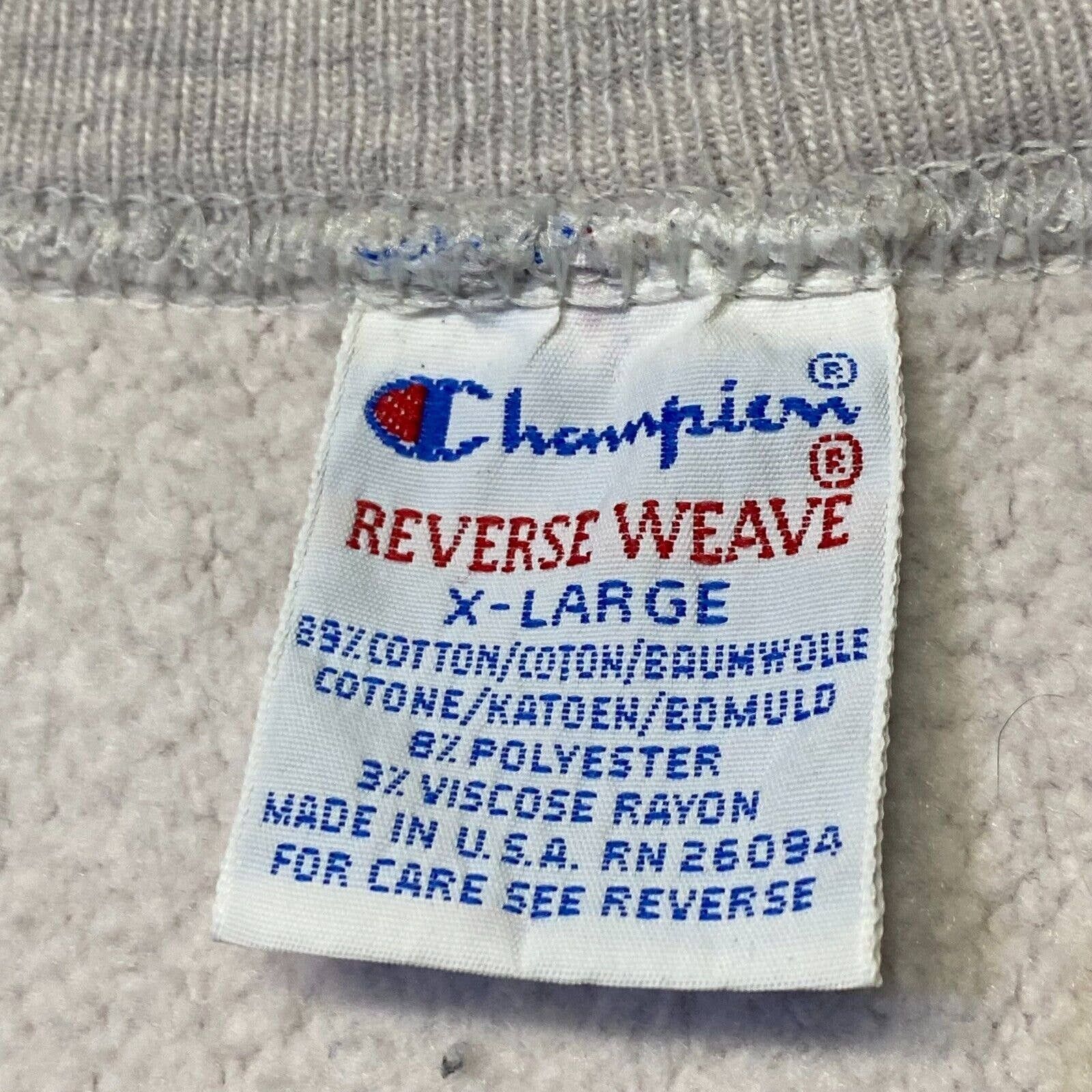 Champion Vintage 90s Harvard Champion Reverse Weave Sweatshirt Size US XL / EU 56 / 4 - 6 Thumbnail