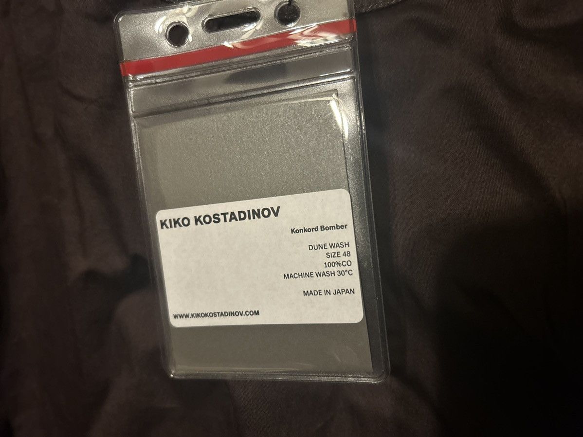 Kiko Kostadinov *LAST DROP* Kiko Kostadinov Konkord Denim Bomber Jacket Dune Size US M / EU 48-50 / 2 - 5 Thumbnail