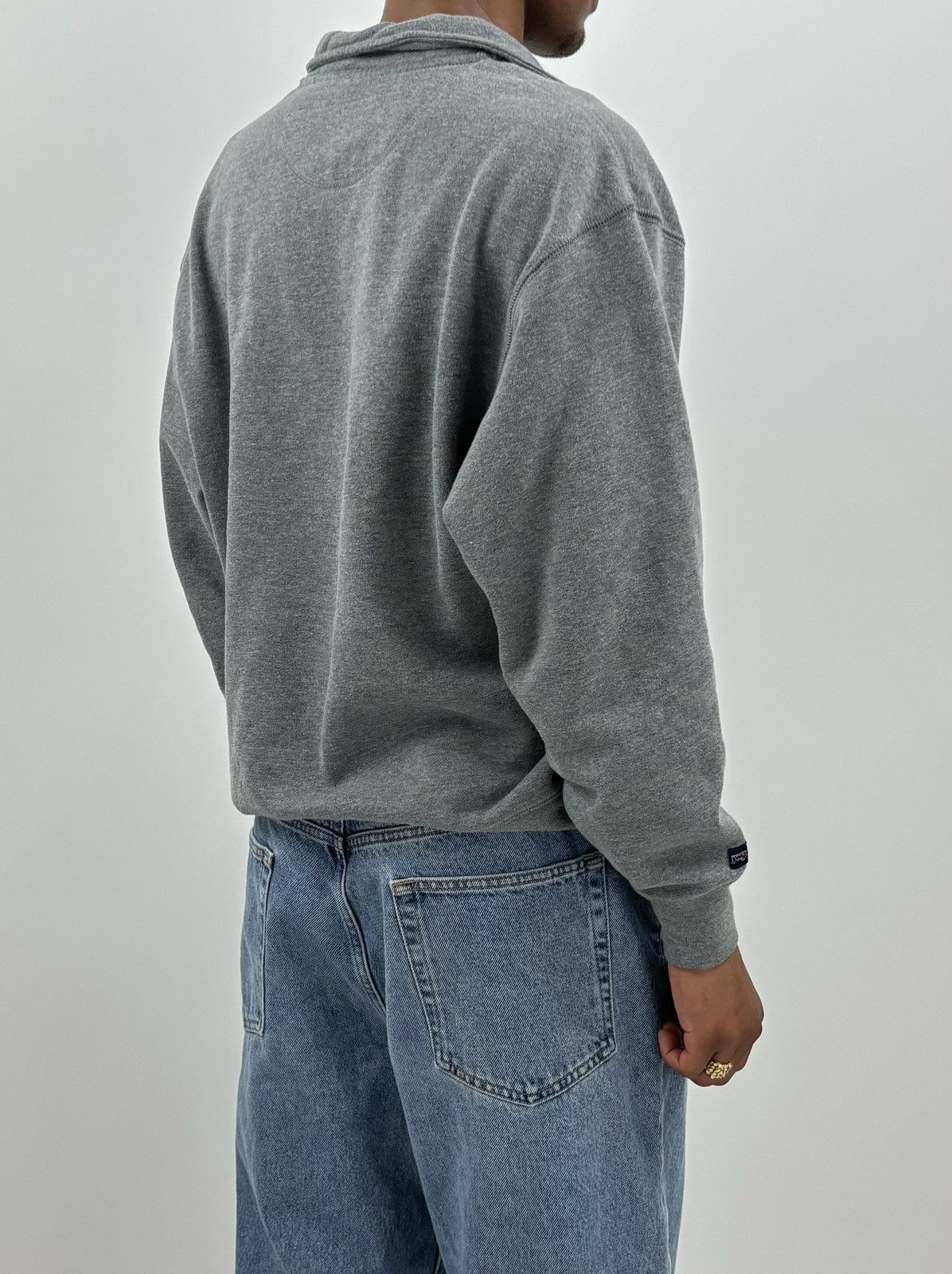Jansport × Vintage vintage Y2K PITTSBURGH STATE Spellout 1/4 Zip-up pullover Size US L / EU 52-54 / 3 - 6 Thumbnail