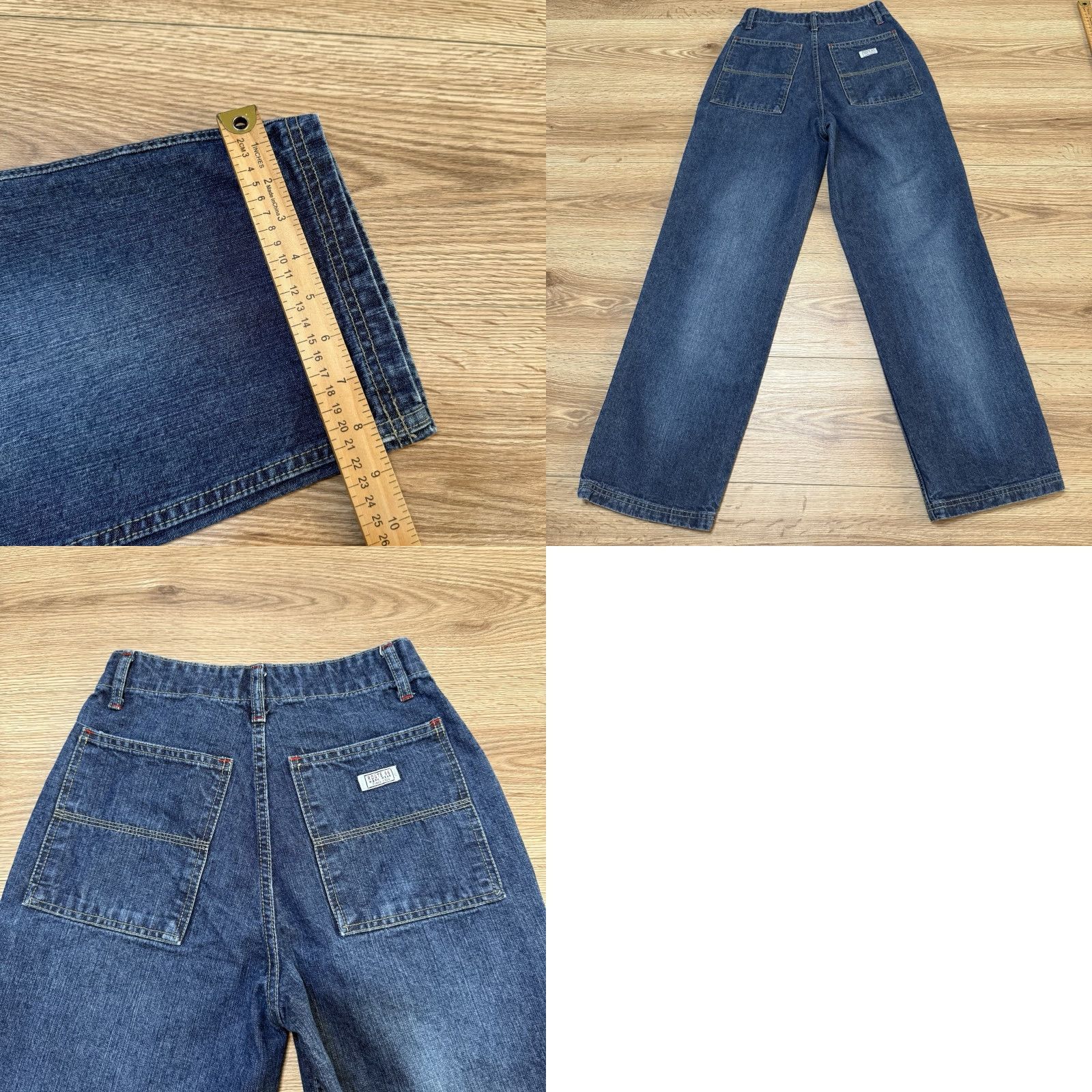 Route 66 VINTAGE Route 66 Women's Denim Jeans Size 5/6 Regular Cotton Blue Straight Leg High Rise Casual Size 27" / US 4 / IT 40 - 8 Thumbnail