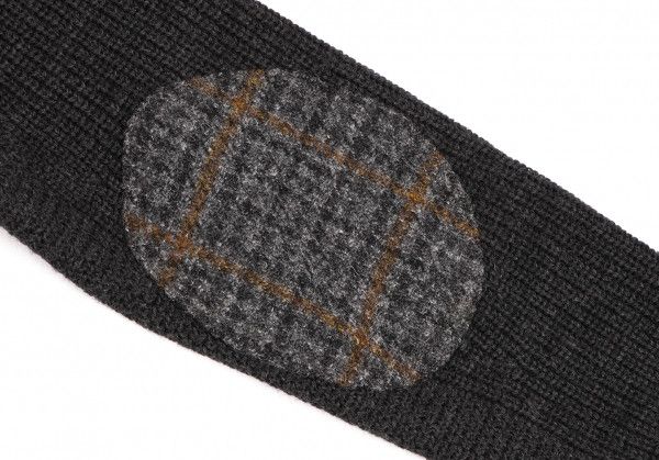 Junya Watanabe Jacket Elbow Patch Wool Knit Black Size US S / EU 44-46 / 1 - 10 Thumbnail