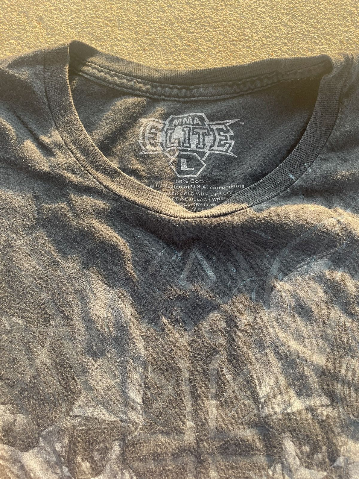 Other MMA Elite Black T-shirt Size US M / EU 48-50 / 2 - 3 Thumbnail