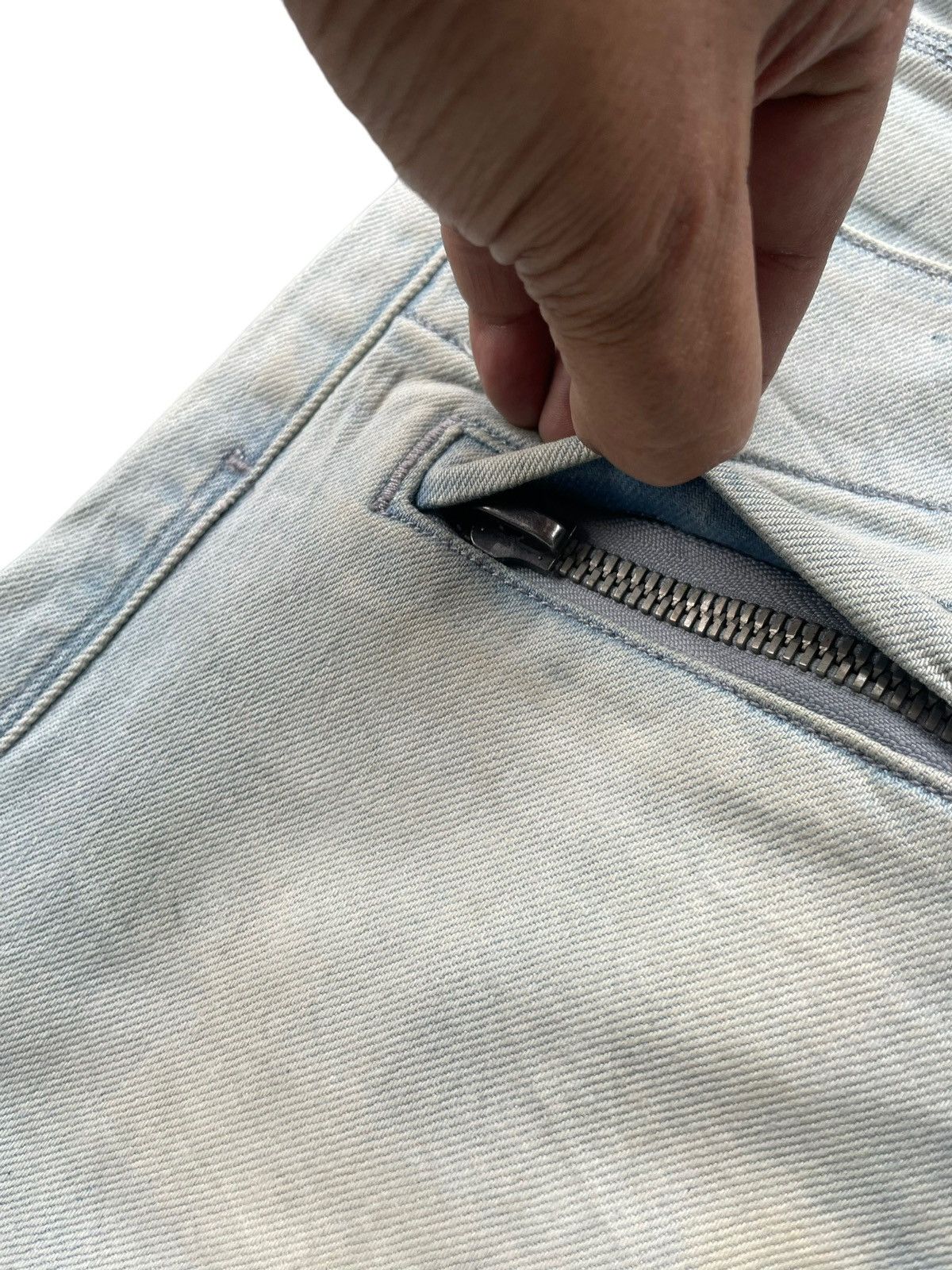 Hudson Hudson Skinny Biker Faded & Distresed Size US 34 / EU 50 - 7 Thumbnail