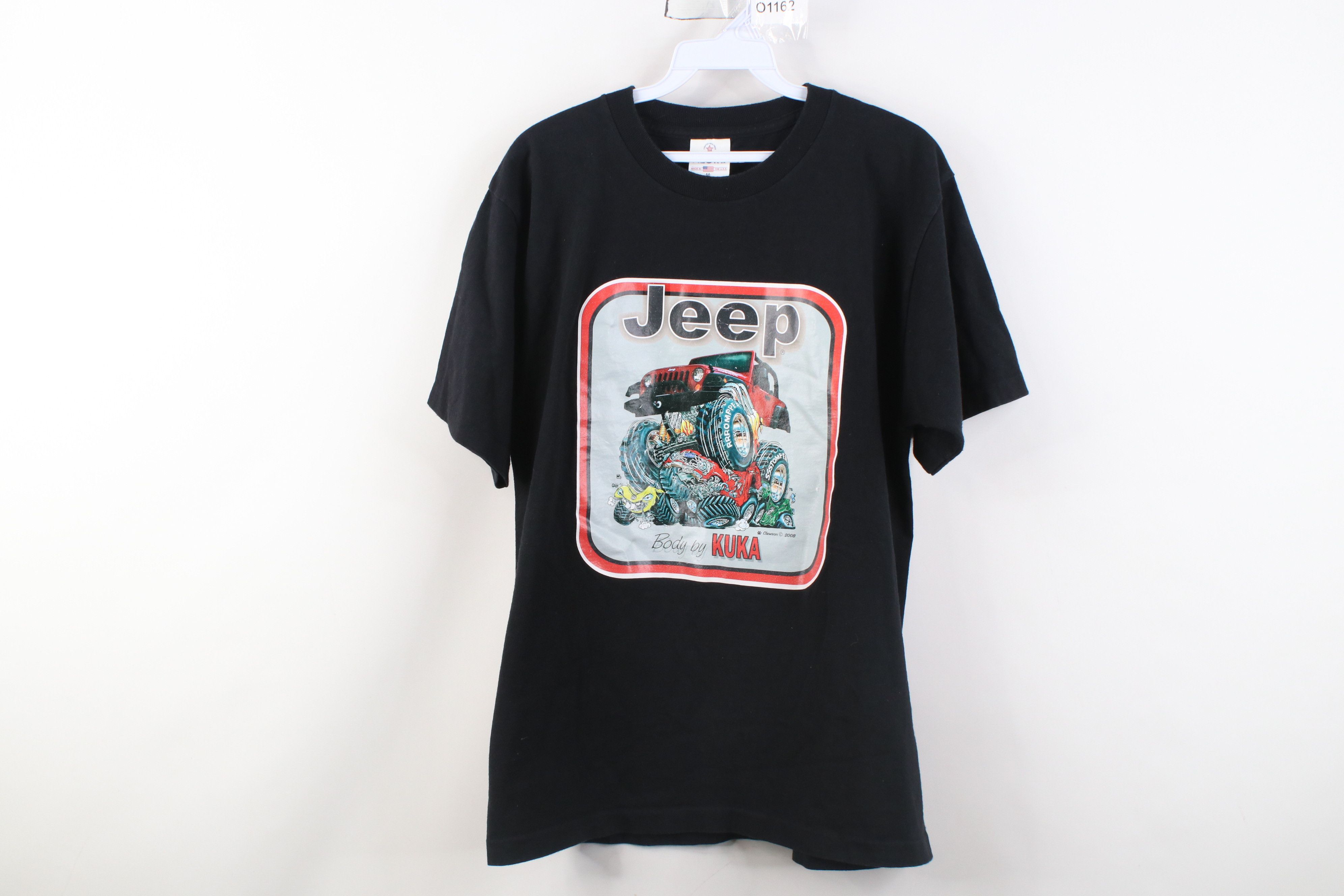 Vintage Vintage Y2K 2008 Jeep Motor Co Body by Kuka T-Shirt Size US M / EU 48-50 / 2 - 1 Thumbnail