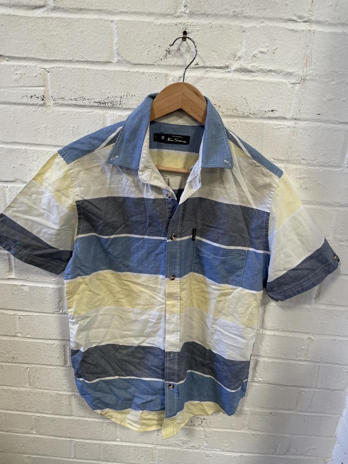 Ben Sherman Ben Sherman Men's Short Sleeve Button-Up Shirt Size US S / EU 44-46 / 1 - 1 Thumbnail